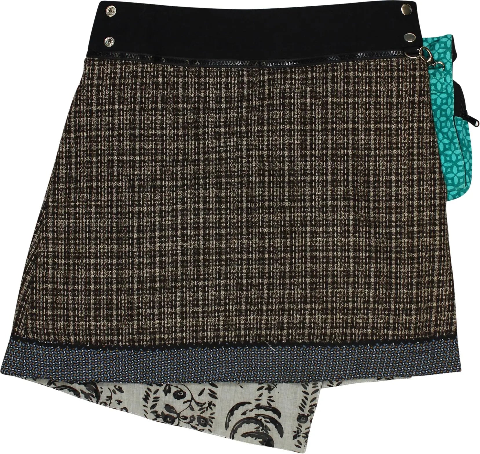Zand Amsterdam - Wool Blend Reversible Skirt- ThriftTale.com - Vintage and second handclothing