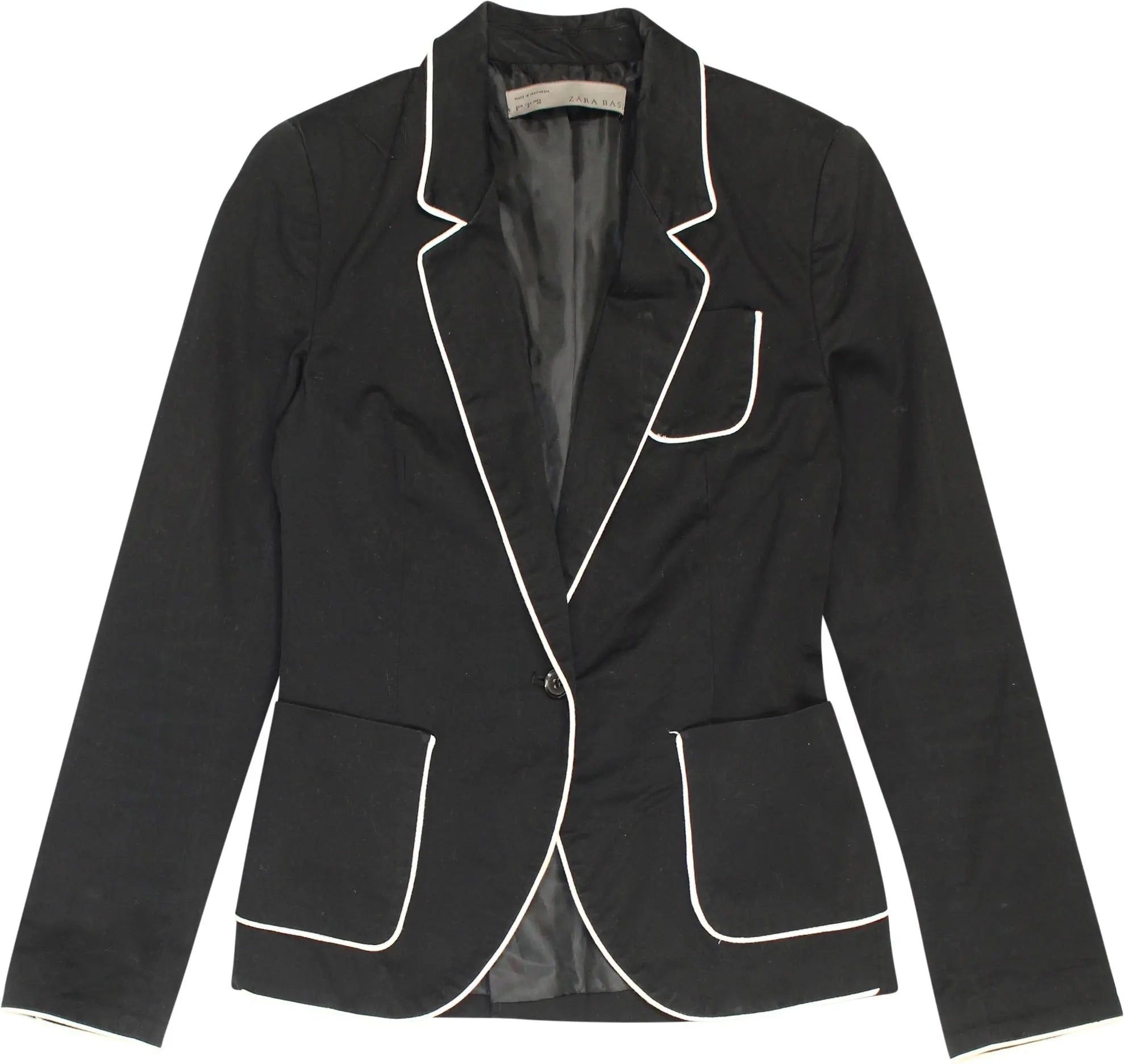 Zara - Black Blazer- ThriftTale.com - Vintage and second handclothing