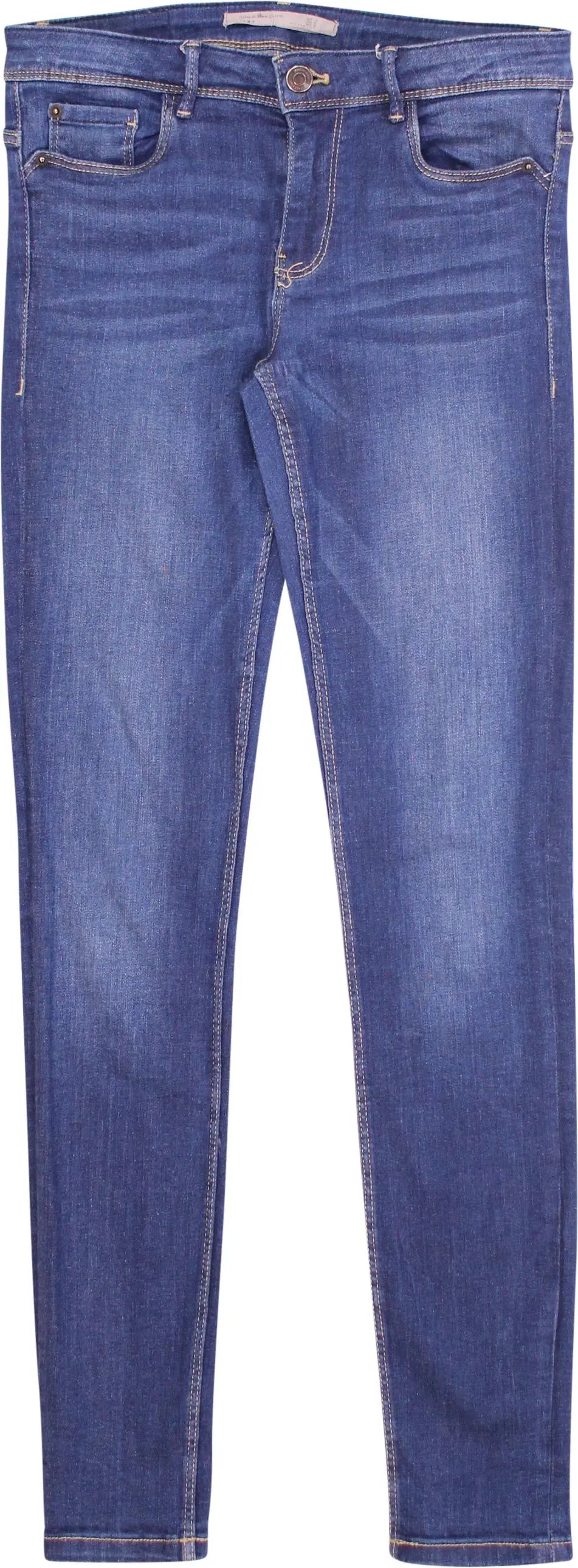 Zara - Blue Skinny Fit Jeans- ThriftTale.com - Vintage and second handclothing