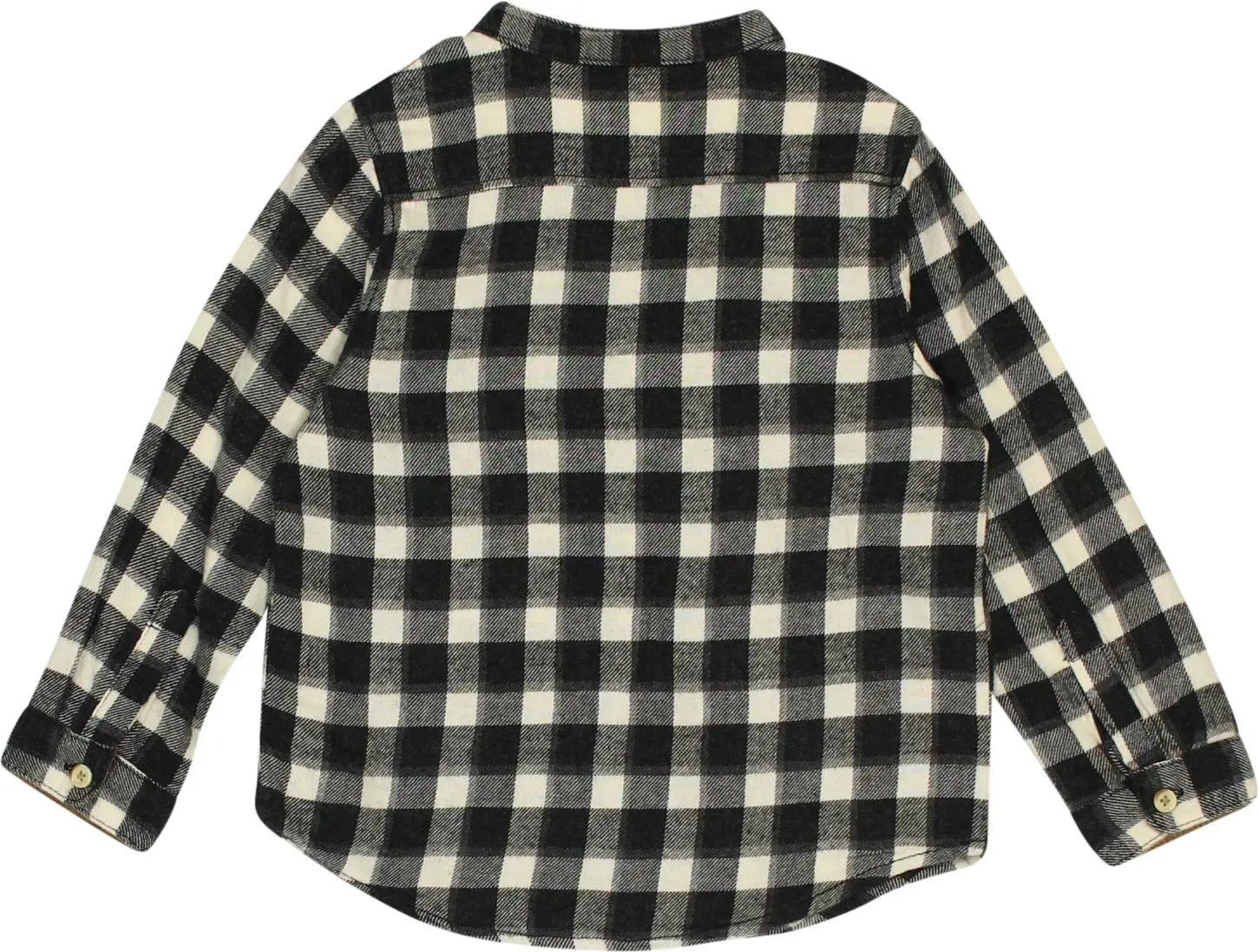 Zara - Checked Shirt- ThriftTale.com - Vintage and second handclothing