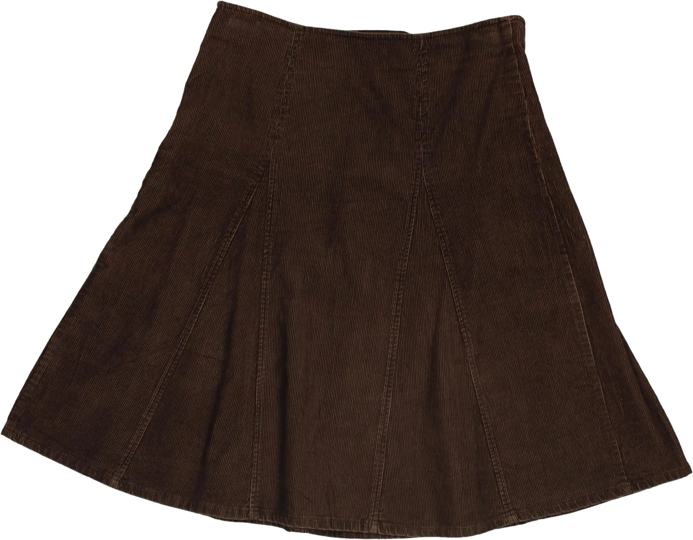 Zara - Corduroy Skirt- ThriftTale.com - Vintage and second handclothing