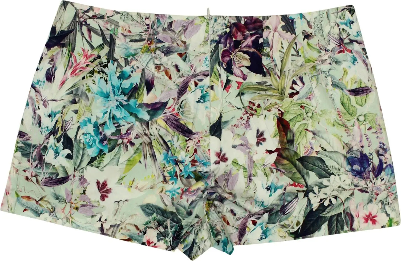 Zara - Floral Shorts- ThriftTale.com - Vintage and second handclothing