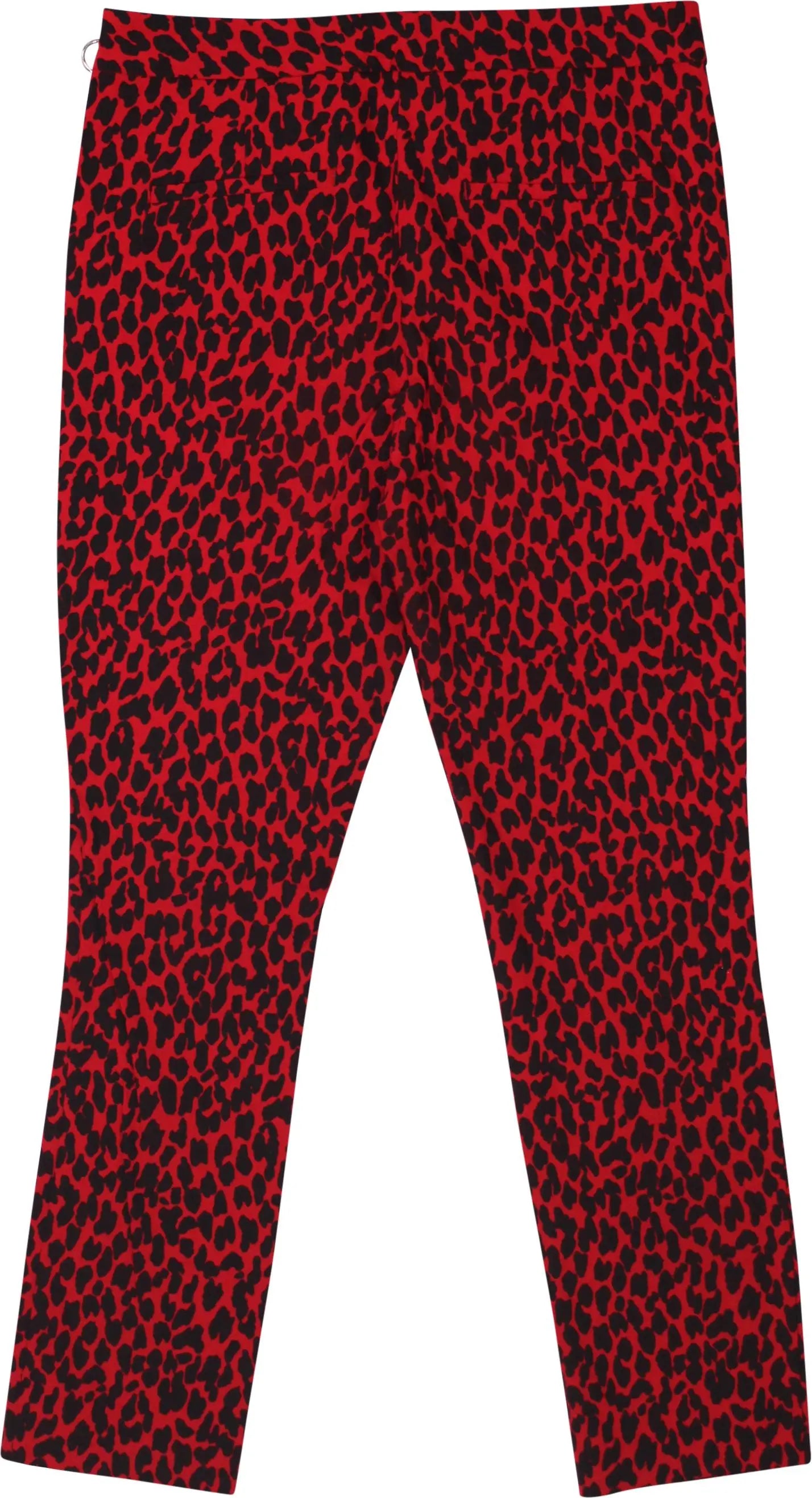 Zara - High Waisted Pants with Panther Print- ThriftTale.com - Vintage and second handclothing