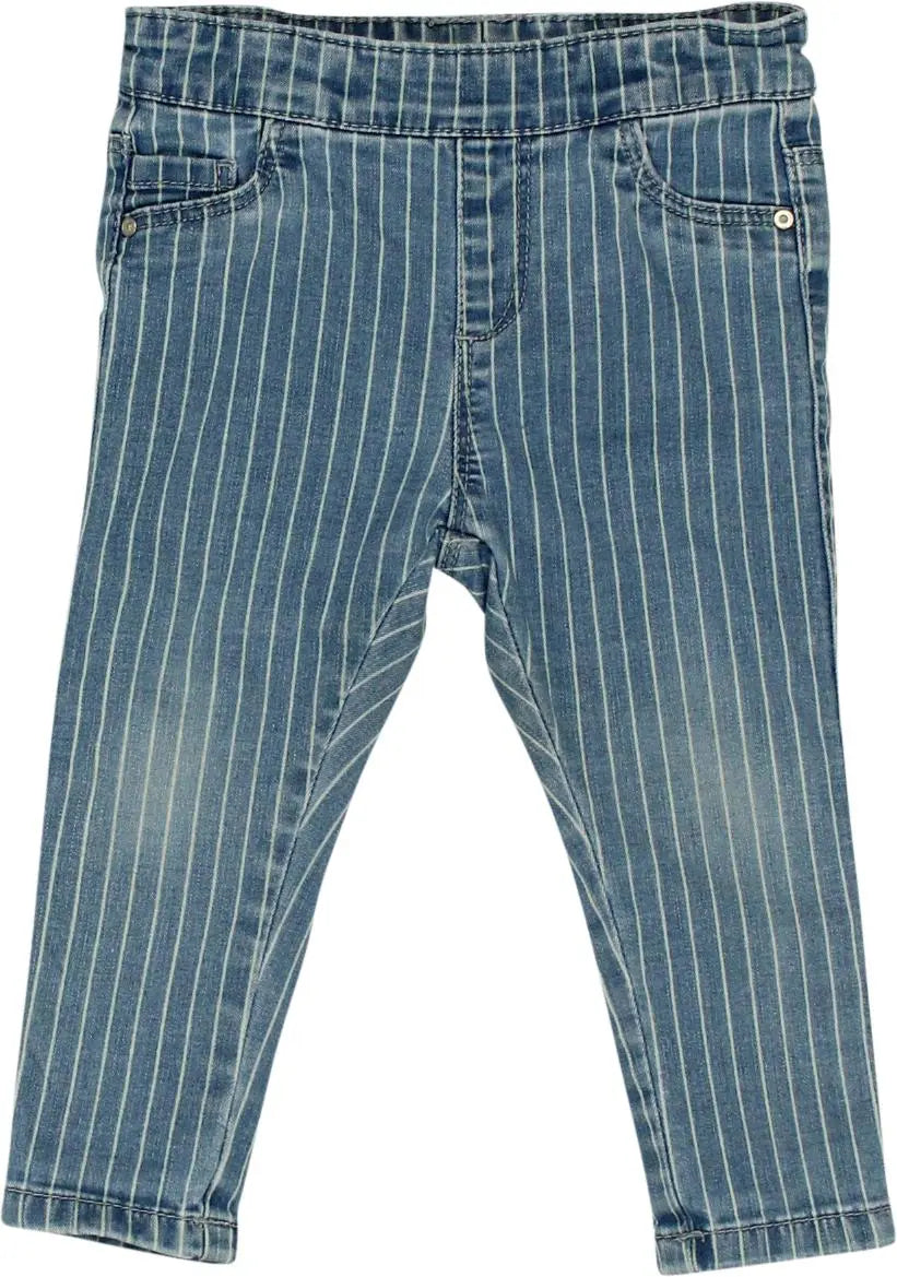 Zara - Pinstripe Jegging- ThriftTale.com - Vintage and second handclothing