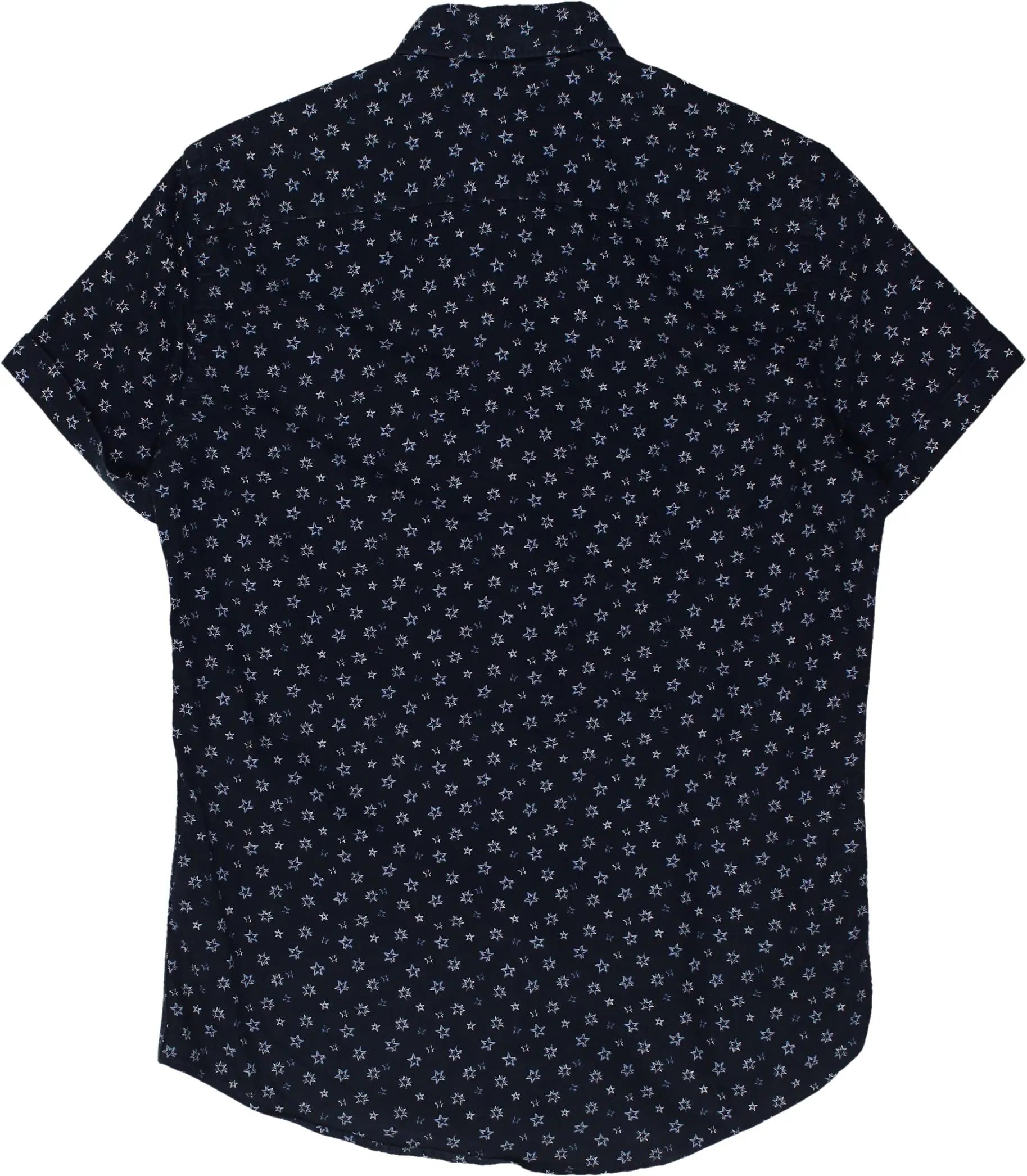 Zara - Shirt with Star Print- ThriftTale.com - Vintage and second handclothing