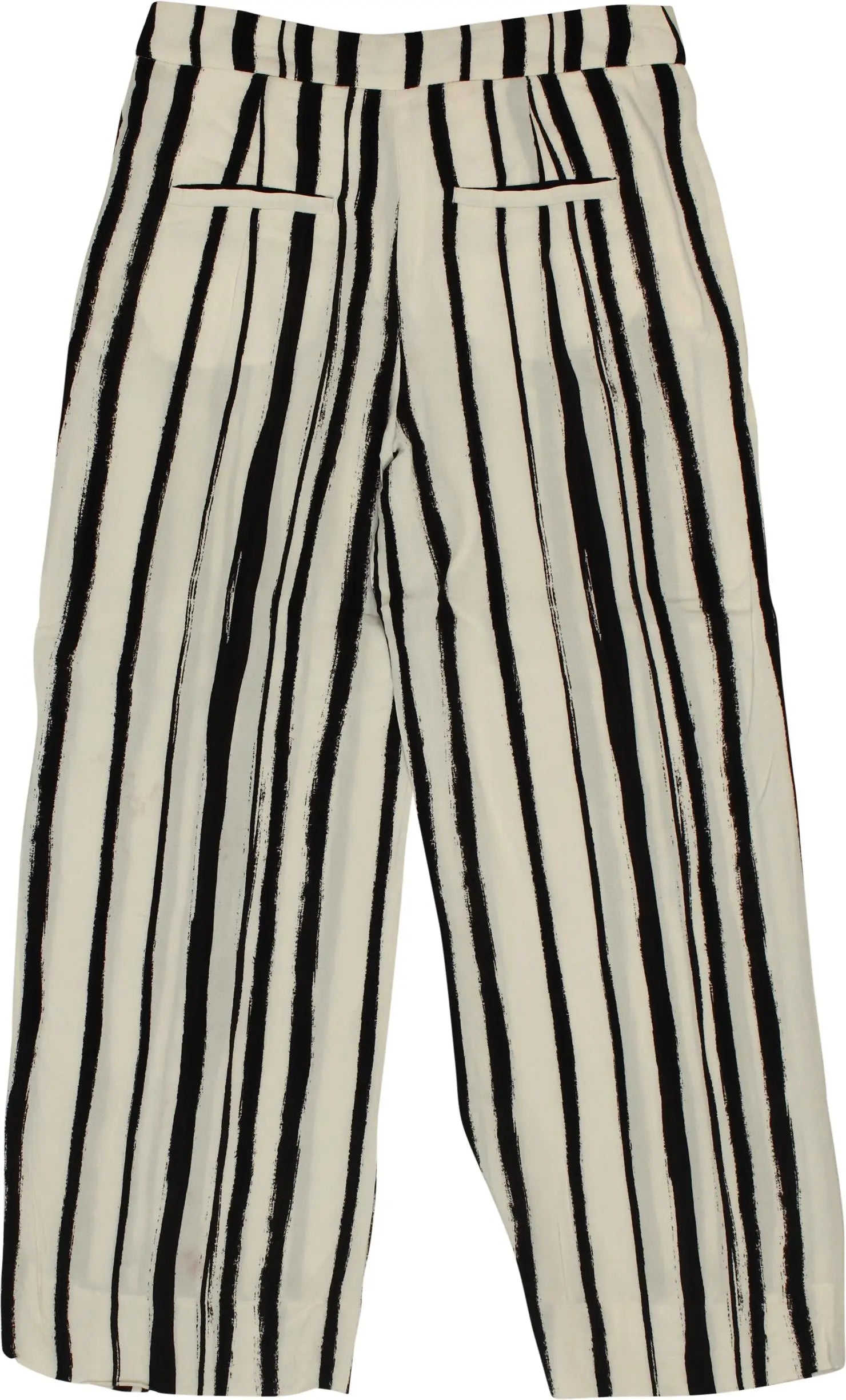 Zara - Striped Culotte- ThriftTale.com - Vintage and second handclothing