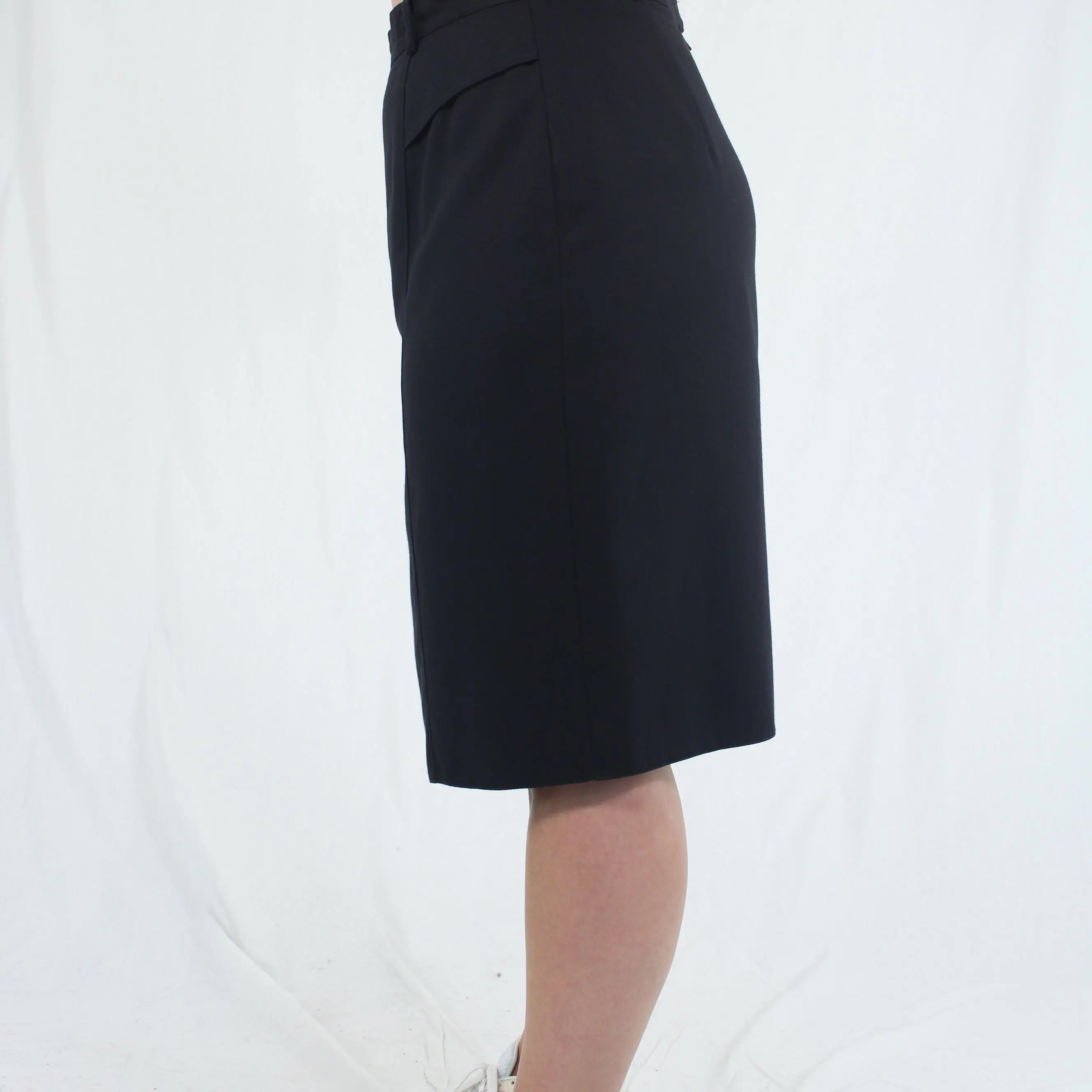 Zaza - Black Skirt- ThriftTale.com - Vintage and second handclothing