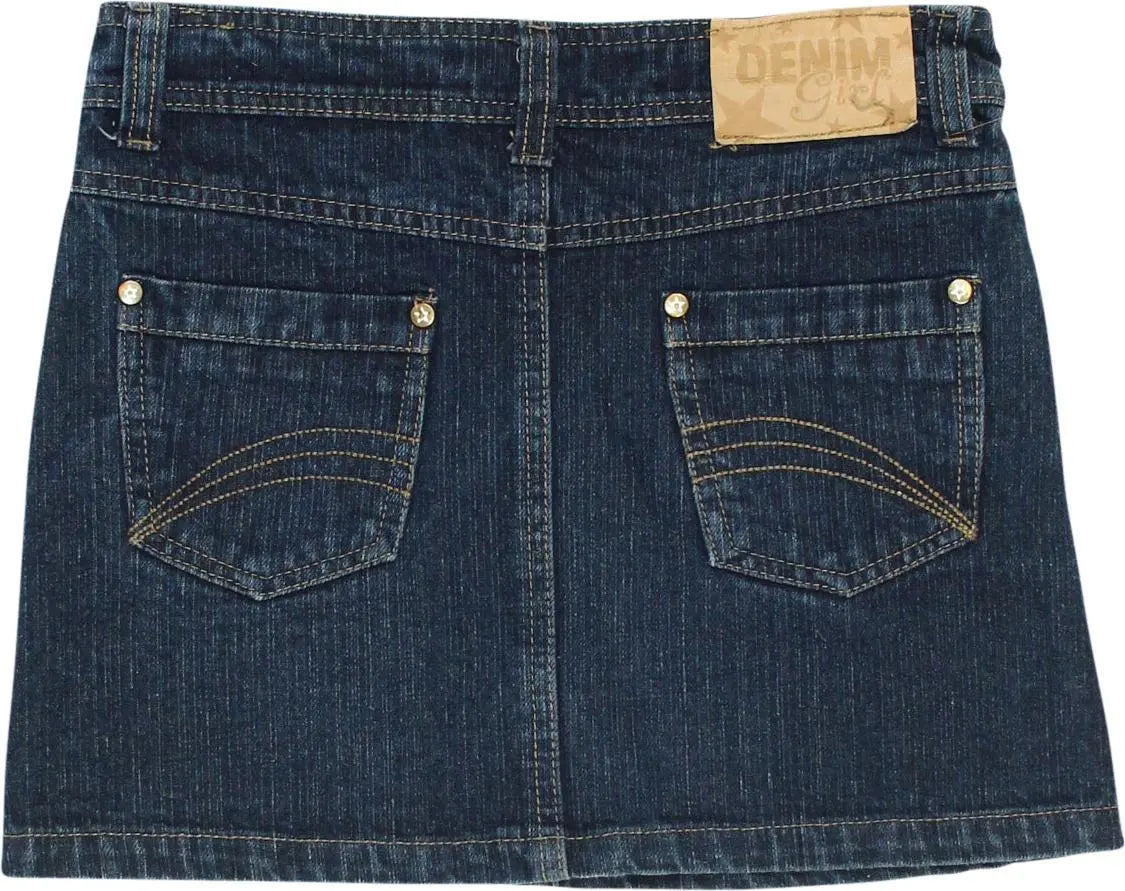 Zeeman - Blue Denim Skirt- ThriftTale.com - Vintage and second handclothing