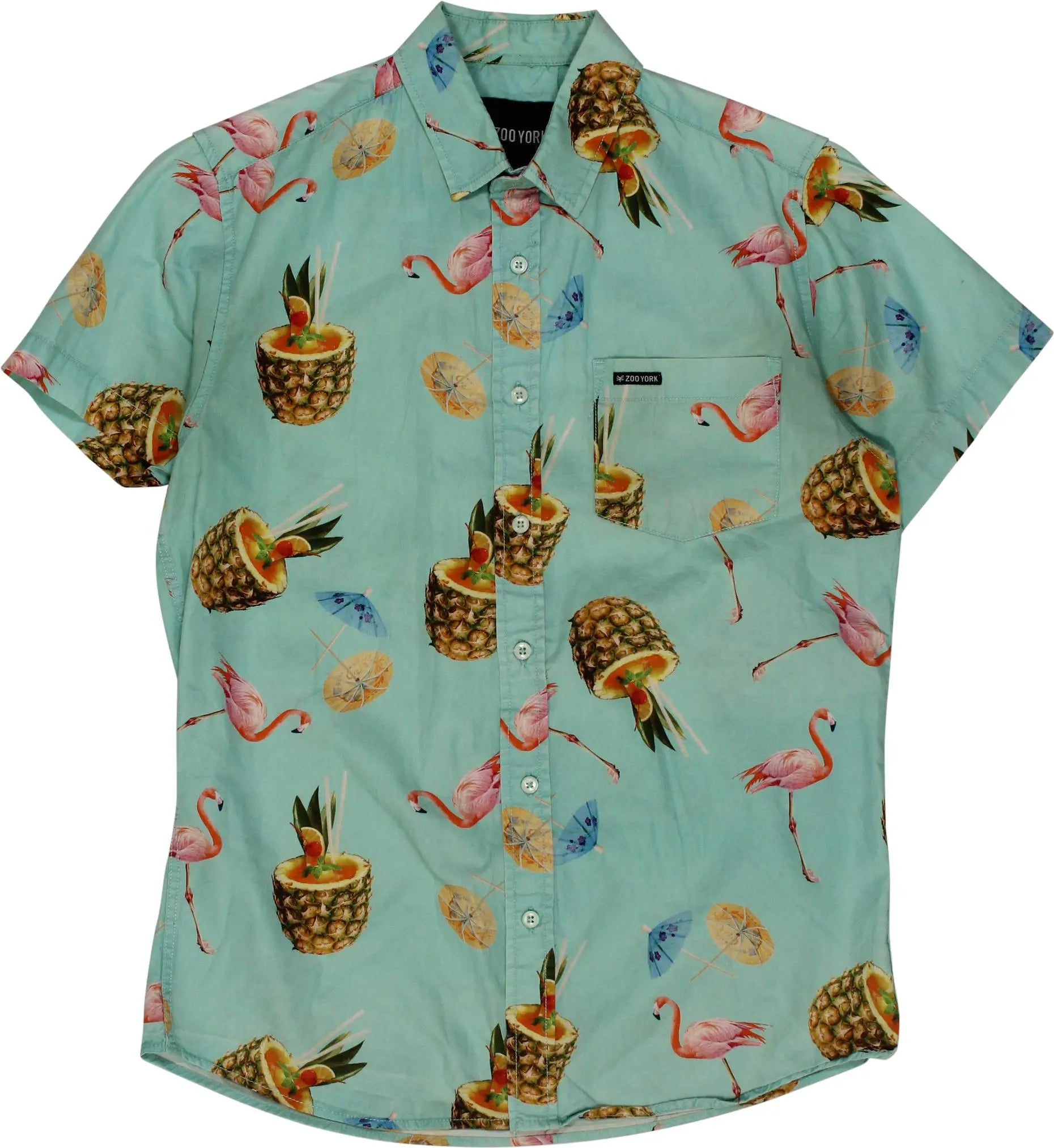 Zoo York - Hawaiian Shirt- ThriftTale.com - Vintage and second handclothing