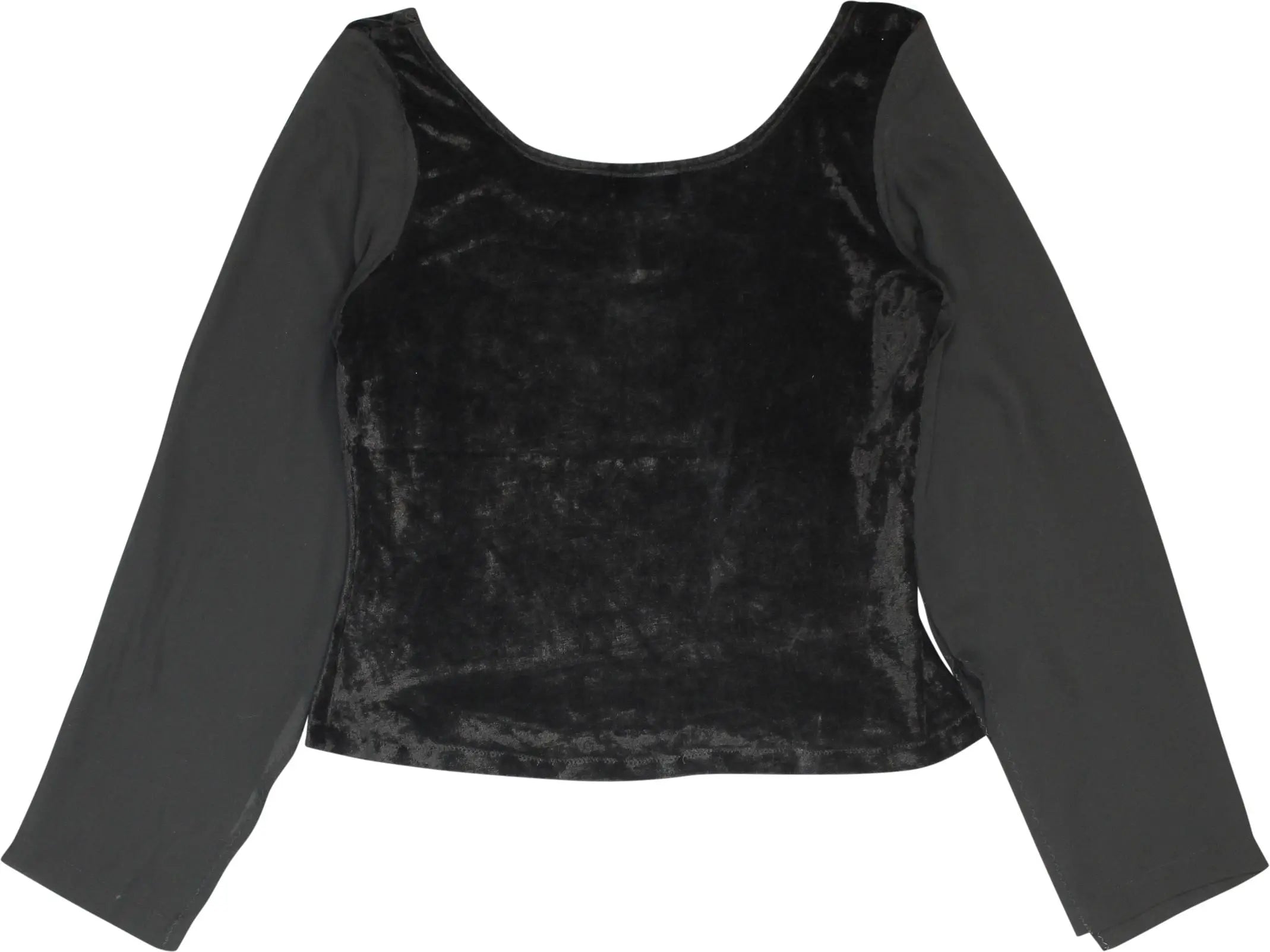Zooz - Velvet Top- ThriftTale.com - Vintage and second handclothing