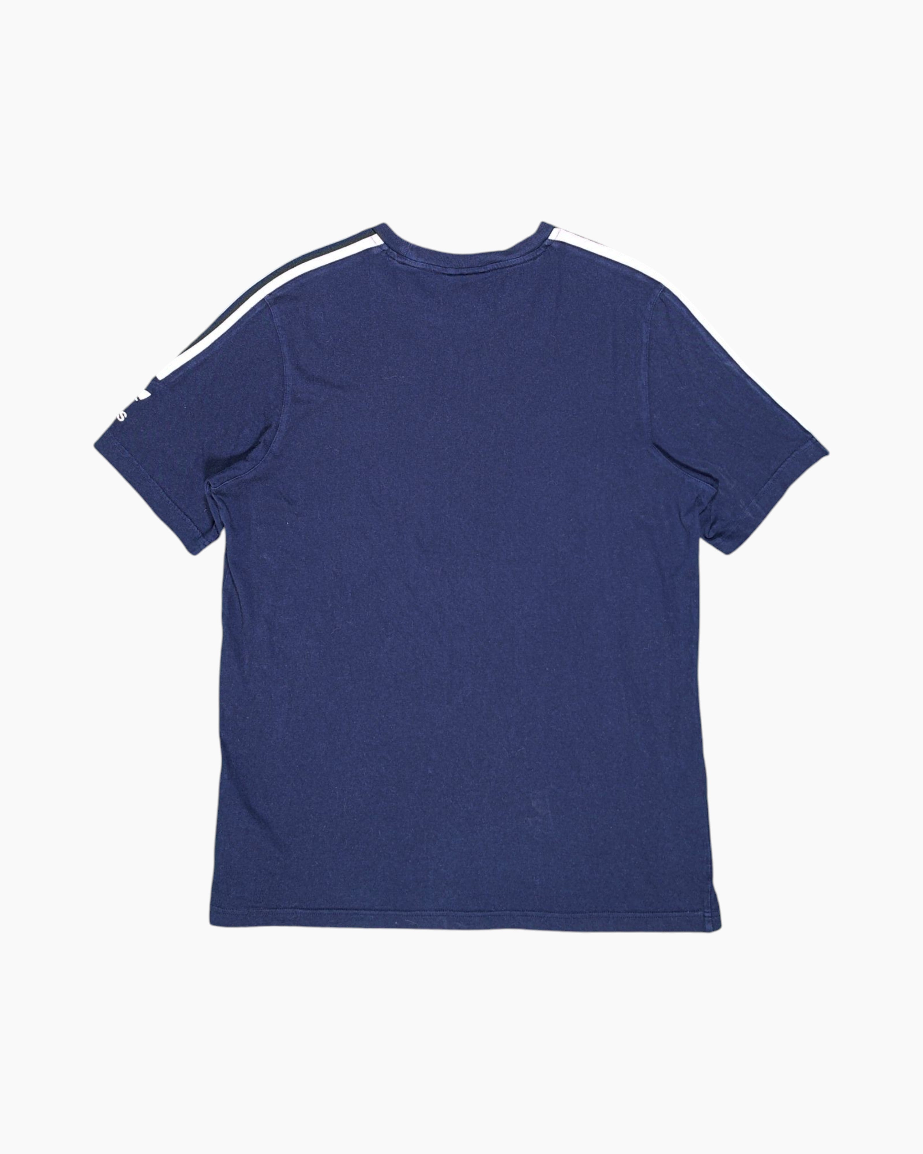 Back Pre-owned adidas Graphic T-Shirt – Navy with Chest Logo