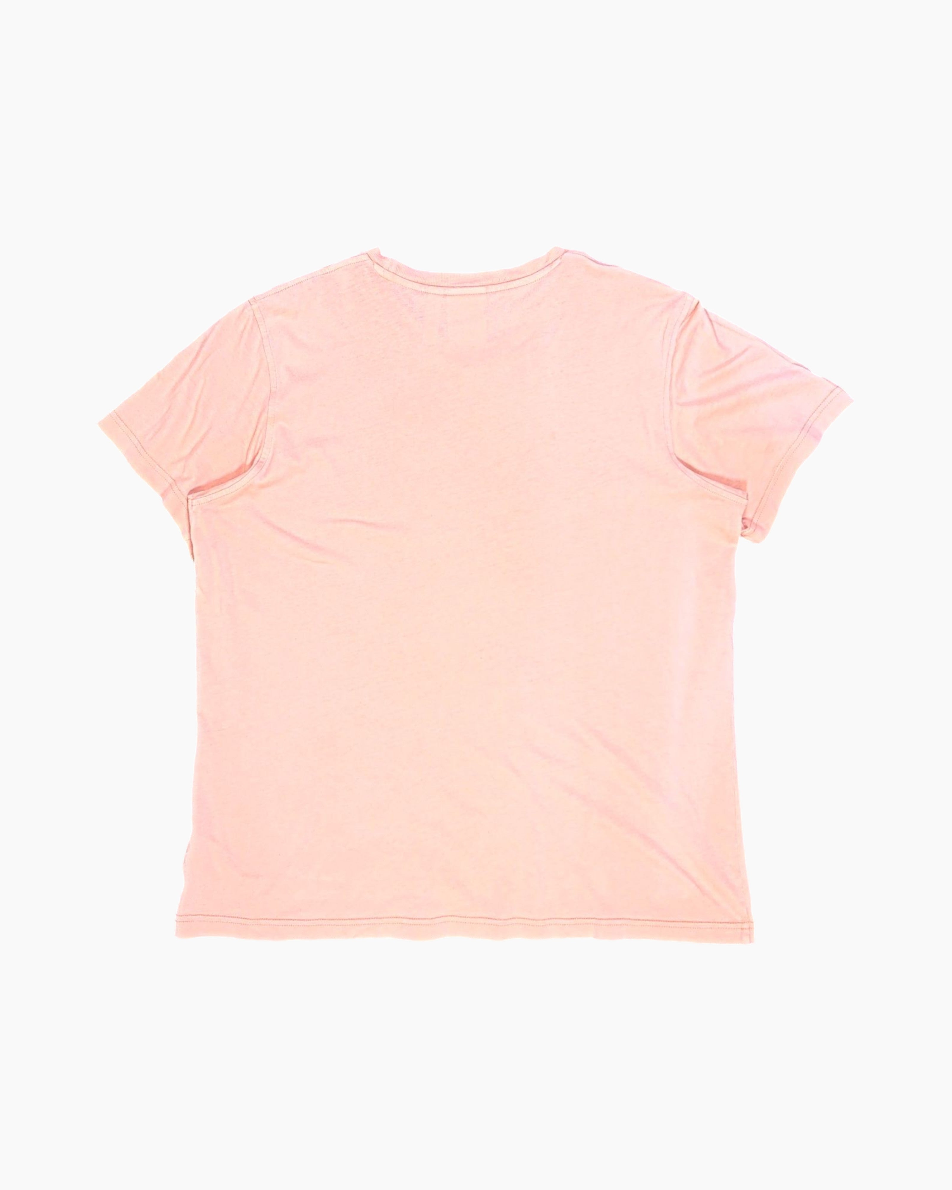 Back Pre-owned adidas Graphic T-Shirt – Pink Trefoil Logo