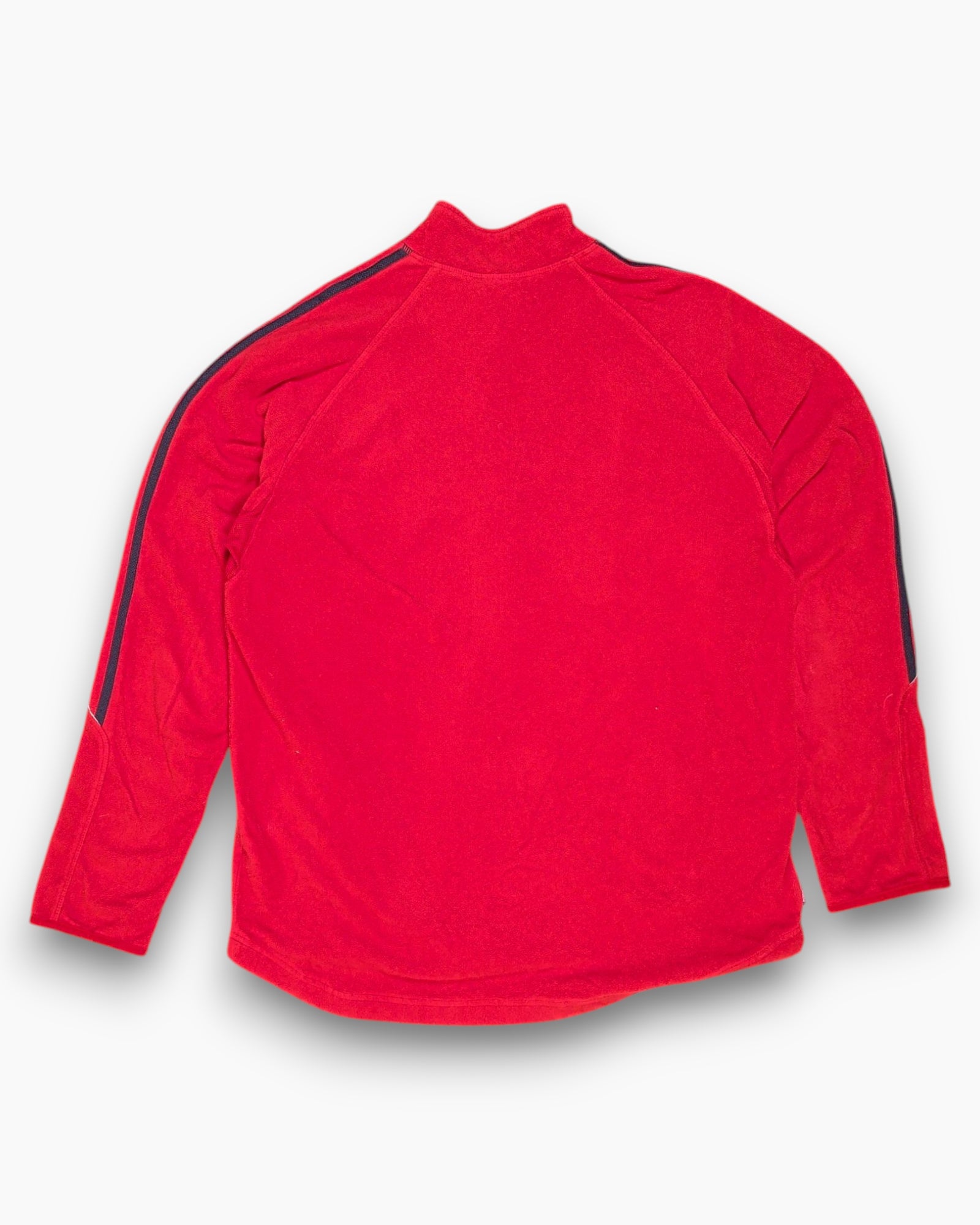 Back Pre-owned adidas Pullover Sweater – Red Quarter-Zip (L)