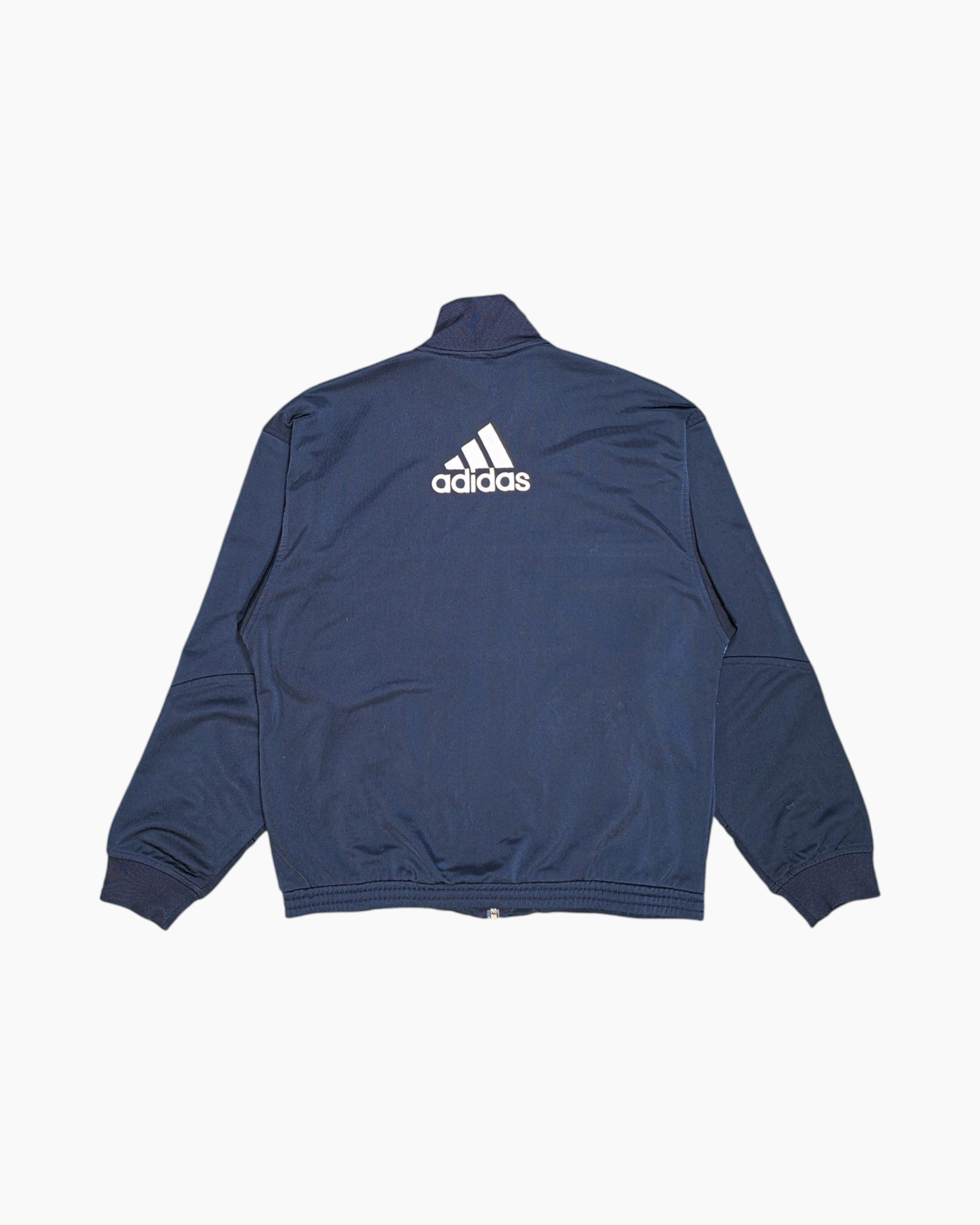 Back Pre-owned adidas Track Jacket – Navy 3‑Stripe