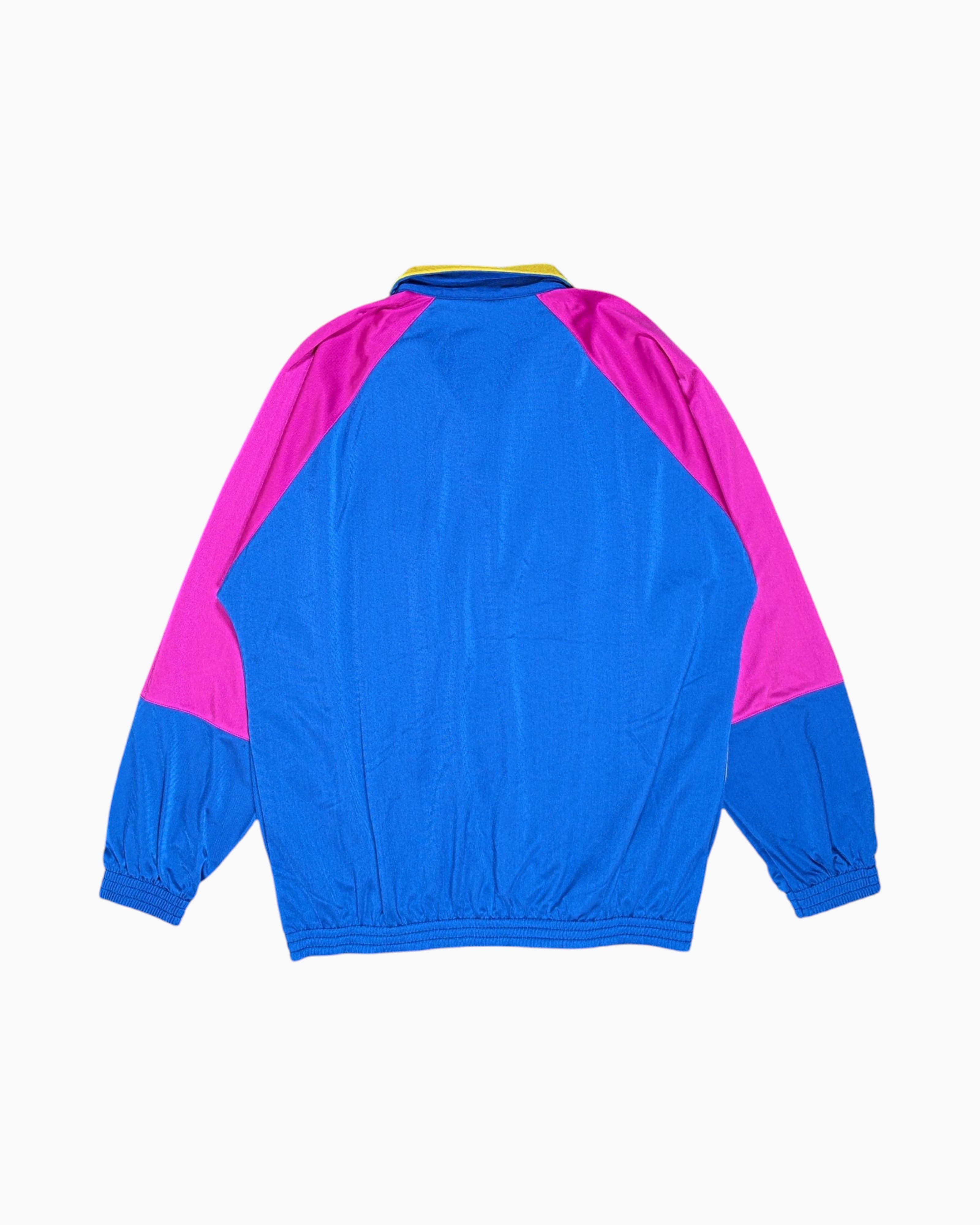 Back Vintage 80s/90s All's Track Jacket – Multicolor Colorblock