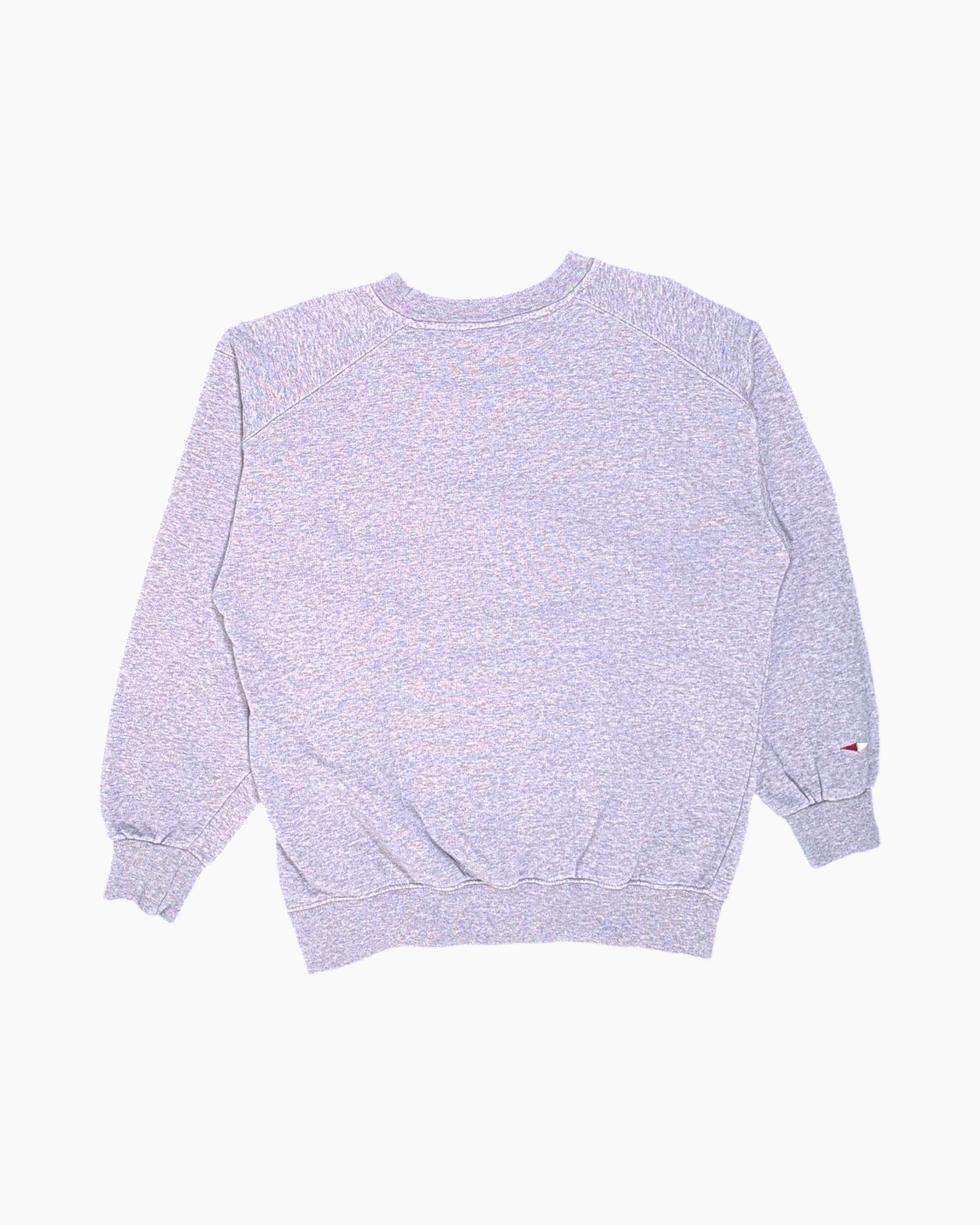 Back Pre-owned Champion Pullover Sweatshirt – Gray Crew Neck (Size S)