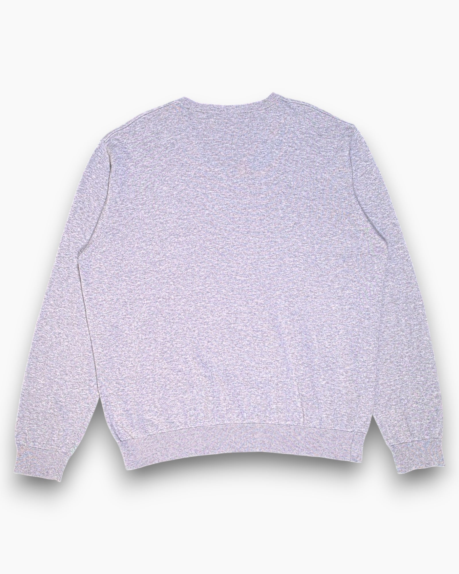 Back Pre-owned FC BAYERN MUNCHEN Pullover Sweater – Gray V‑neck with Crest