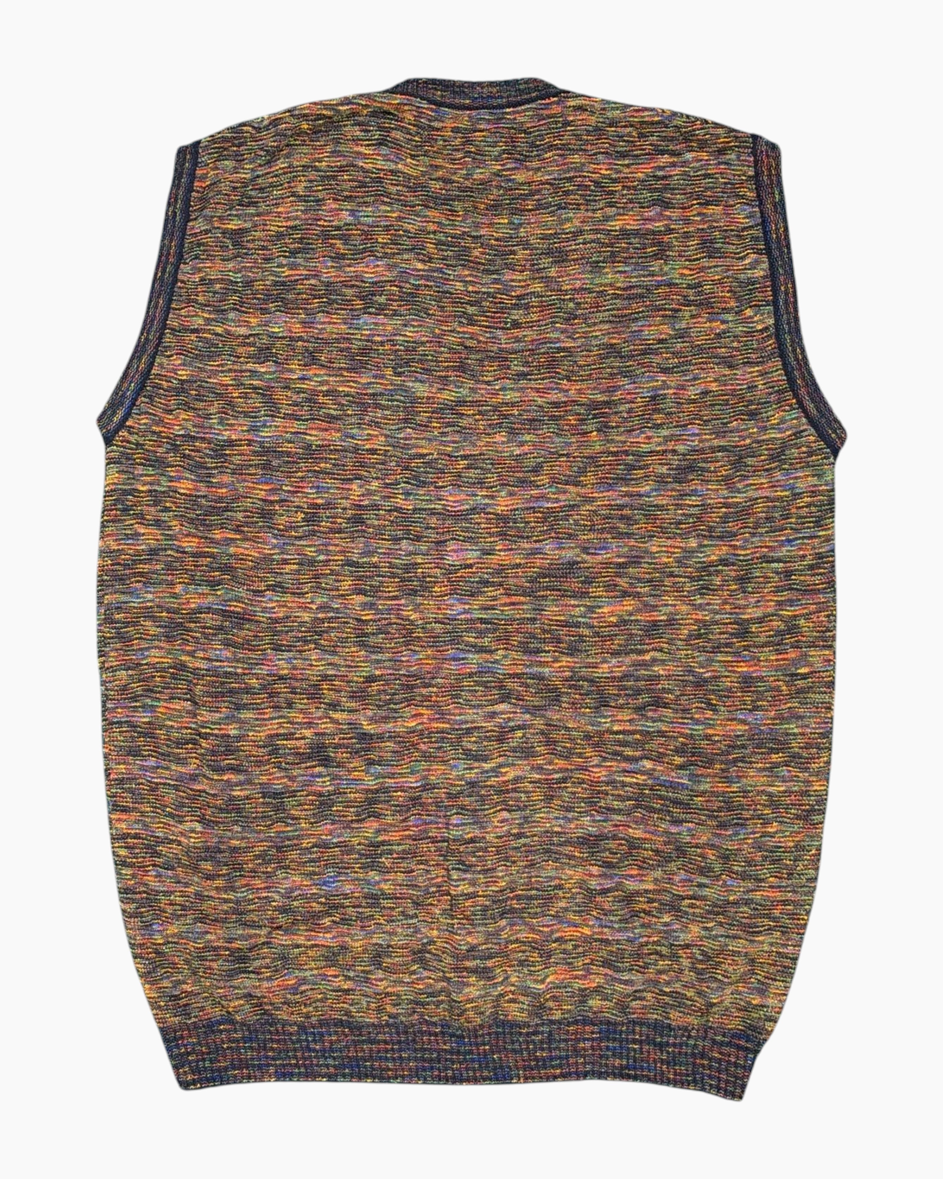 Vintage 80s/90s JimmyFree Button-up Knit Vest L Streetwear