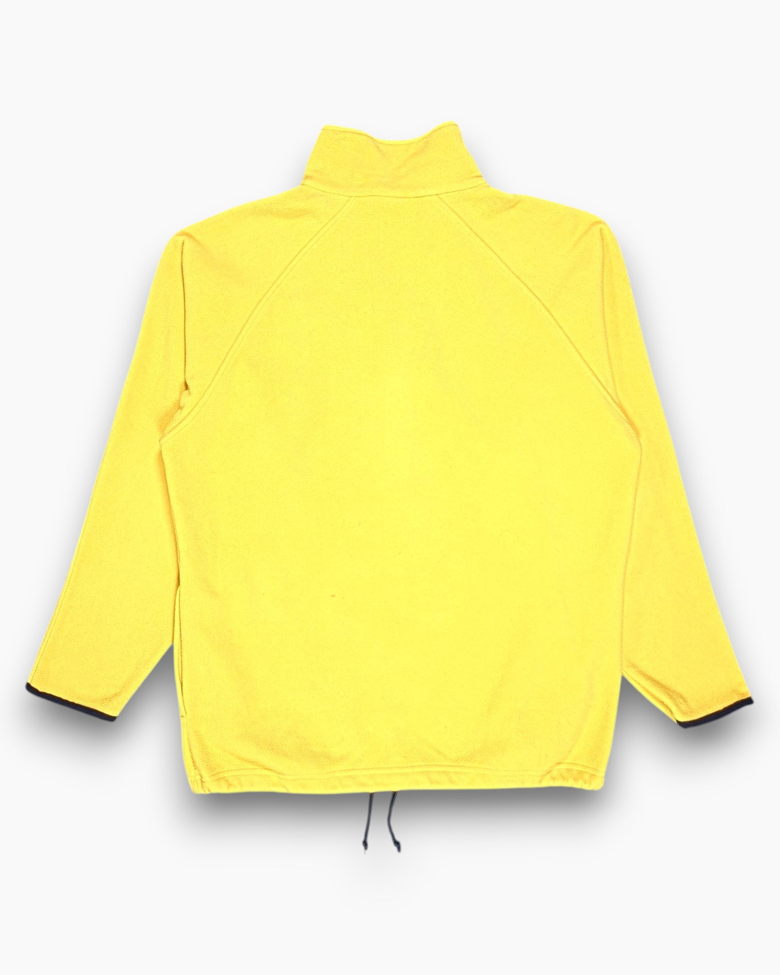Back Vintage Y2K Kappa Pullover Sweater – Yellow Quarter-Zip