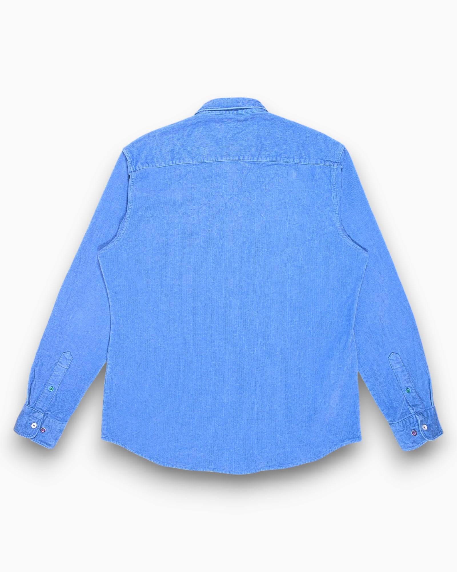 Back Pre-owned NZA New Zealand Auckland Button-Down Shirt – Blue XXL