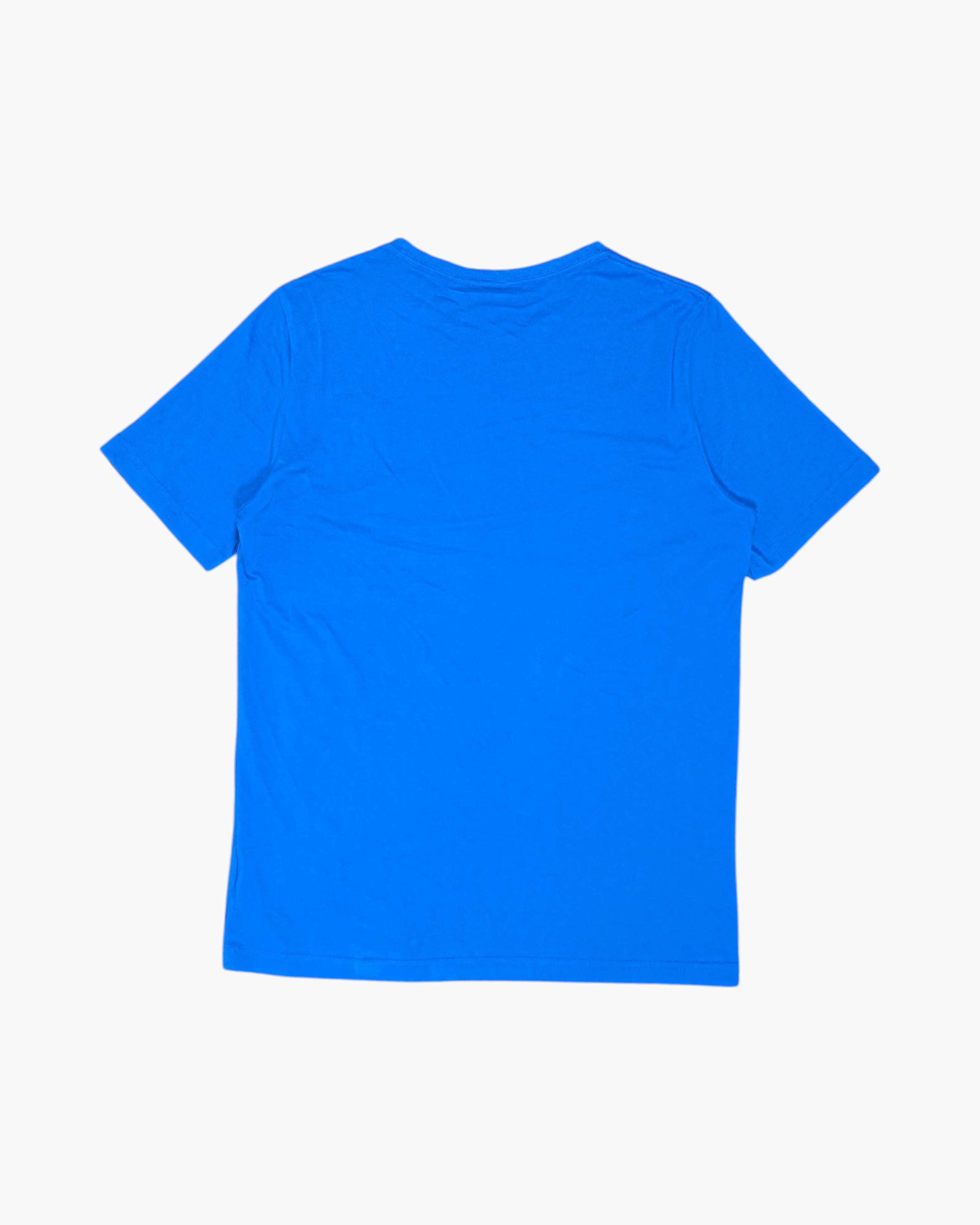 Back Pre-owned PUMA Graphic T-Shirt – Blue Printed Logo