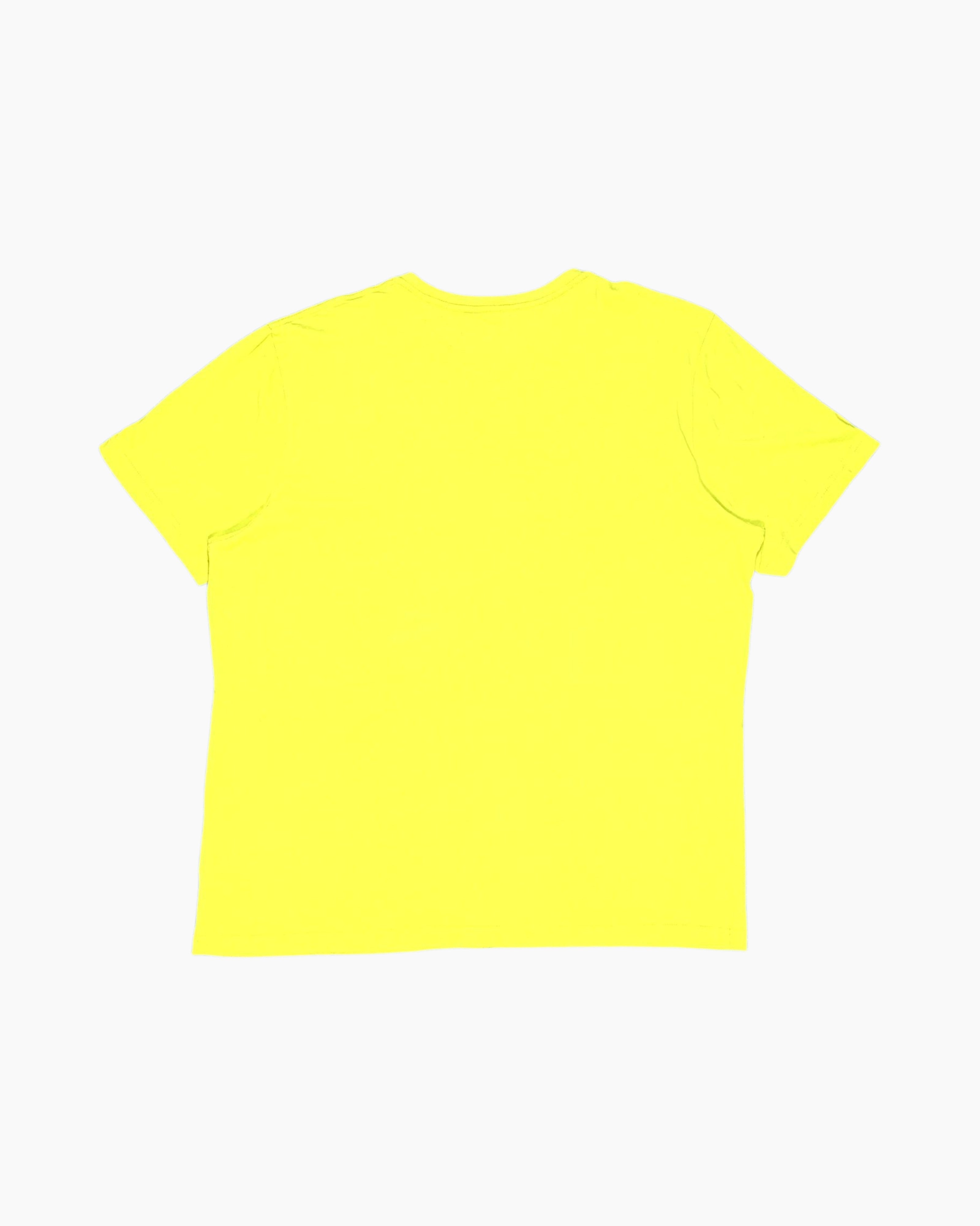 Back Pre-owned PUMA Graphic T-Shirt – Yellow Neon Screenprint