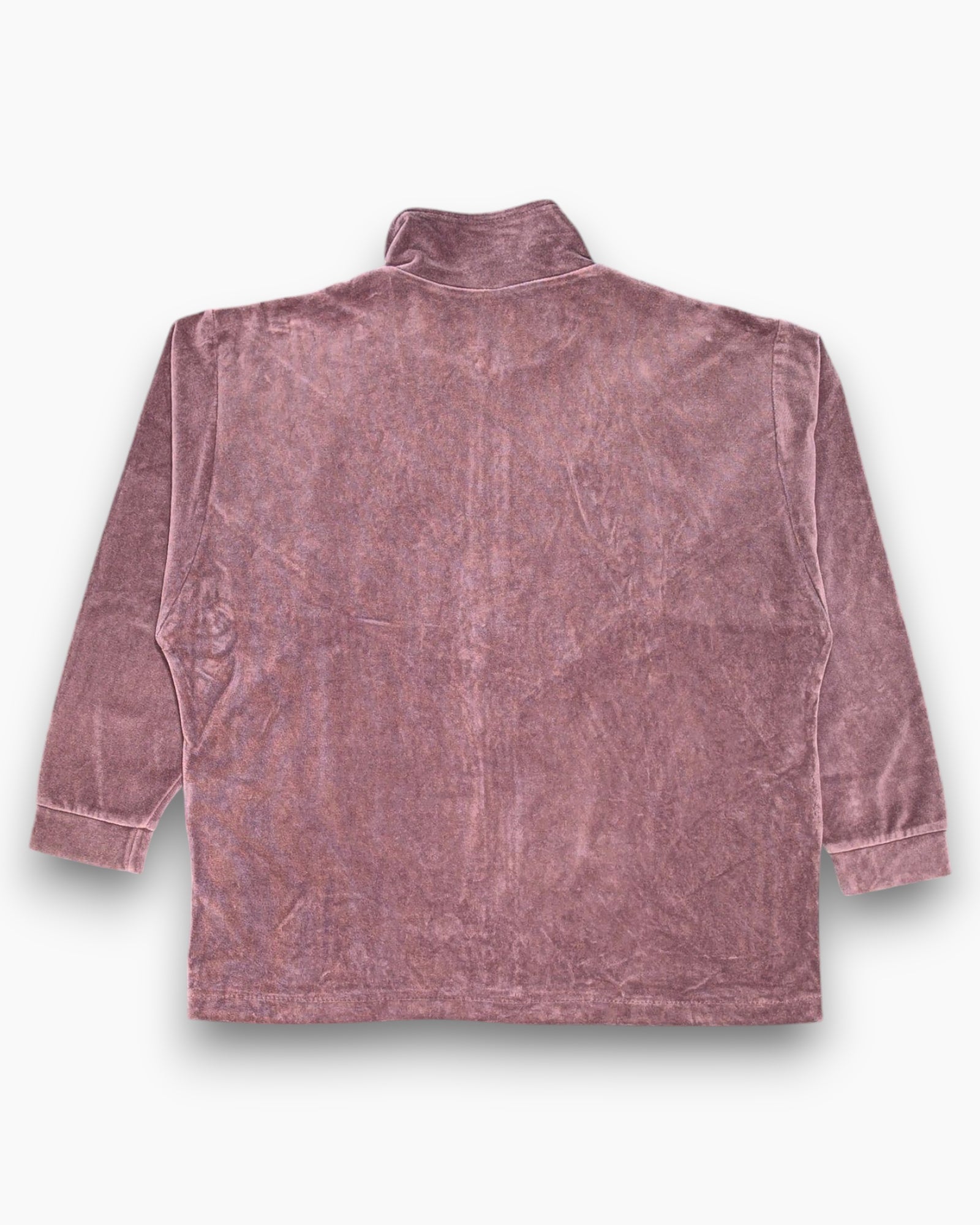 Back Vintage 90s/2000s Ryszard Kozak Zip-up Track Jacket – Pink Chevron Panel