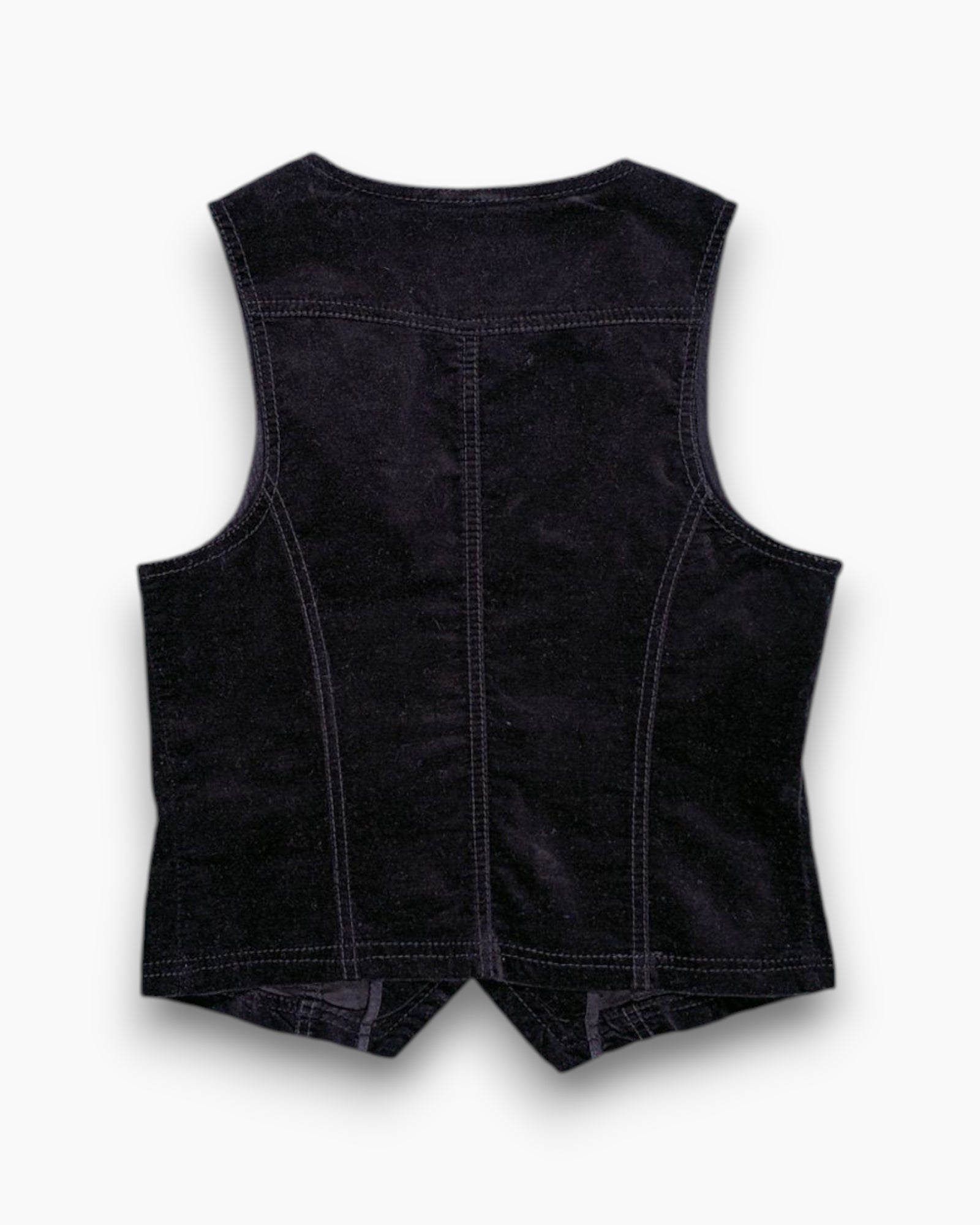 Back Pre-owned Street One Vest – Black Sleeveless V-neck