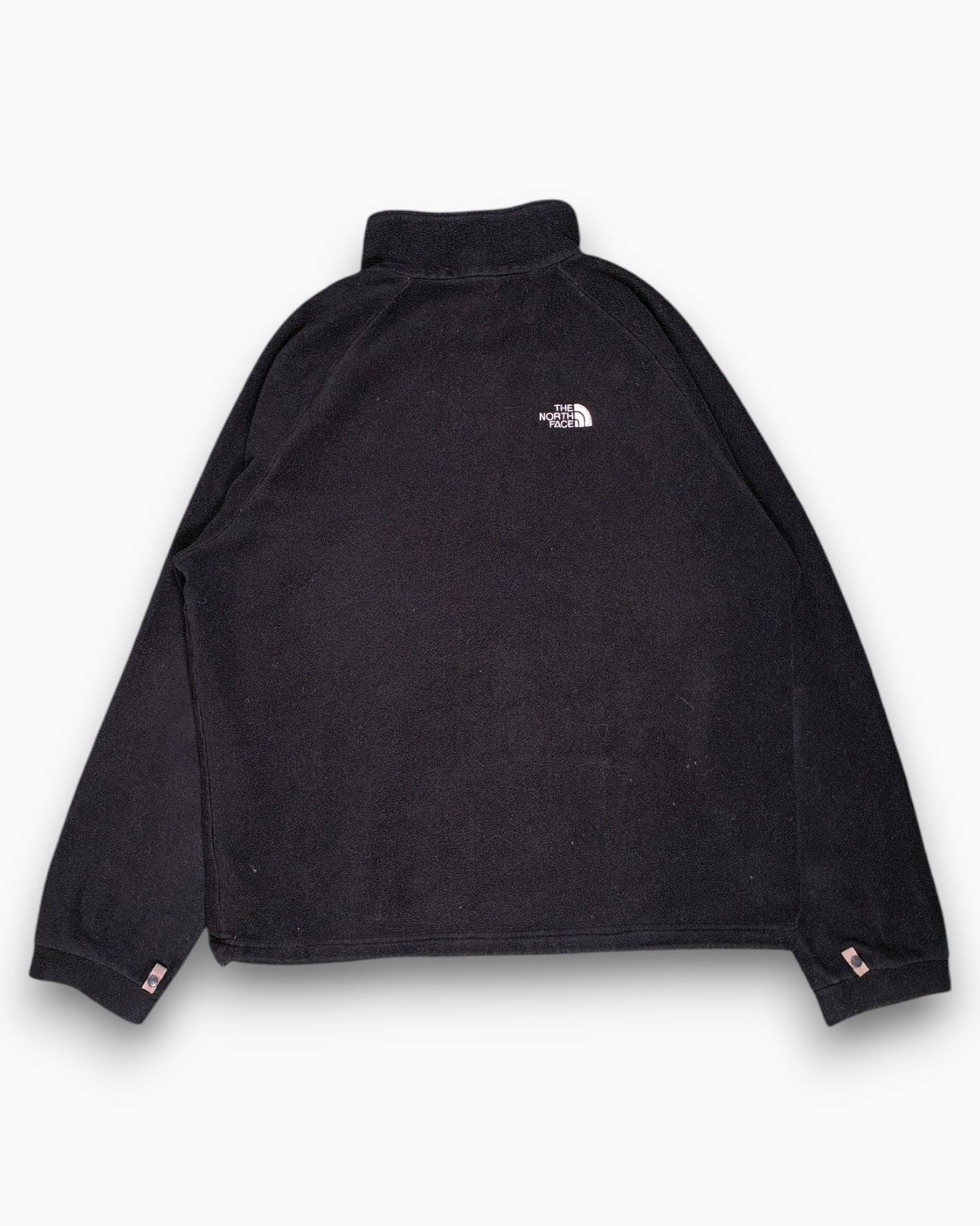 Back Vintage 2000s THE NORTH FACE Full-Zip Fleece Jacket – Black (Vintage 2000s)