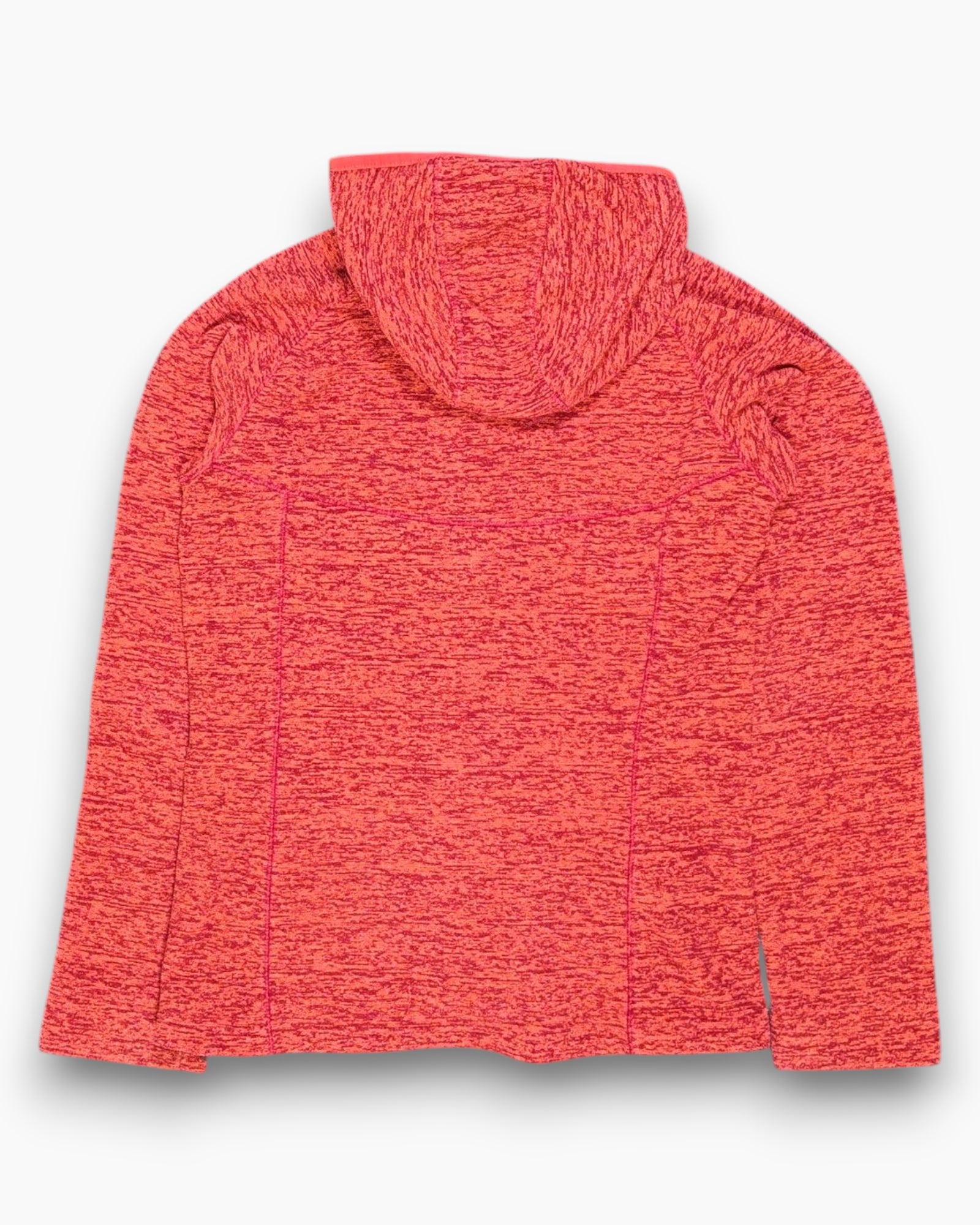 Back Pre-owned THE NORTH FACE Full-Zip Hoodie – Red Fleece