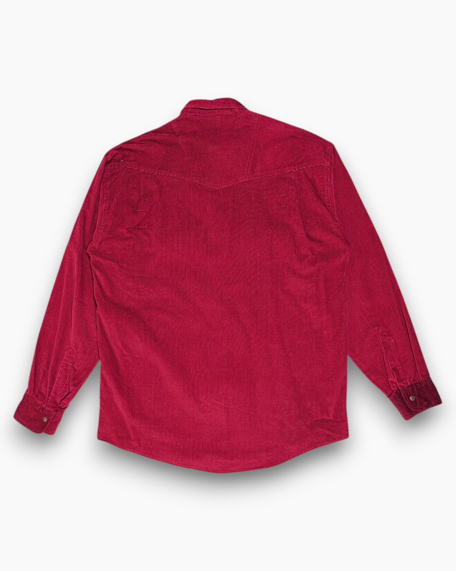 Back Pre-owned Turnpike (T.P. K.) Button-Down Shirt – Red Workwear