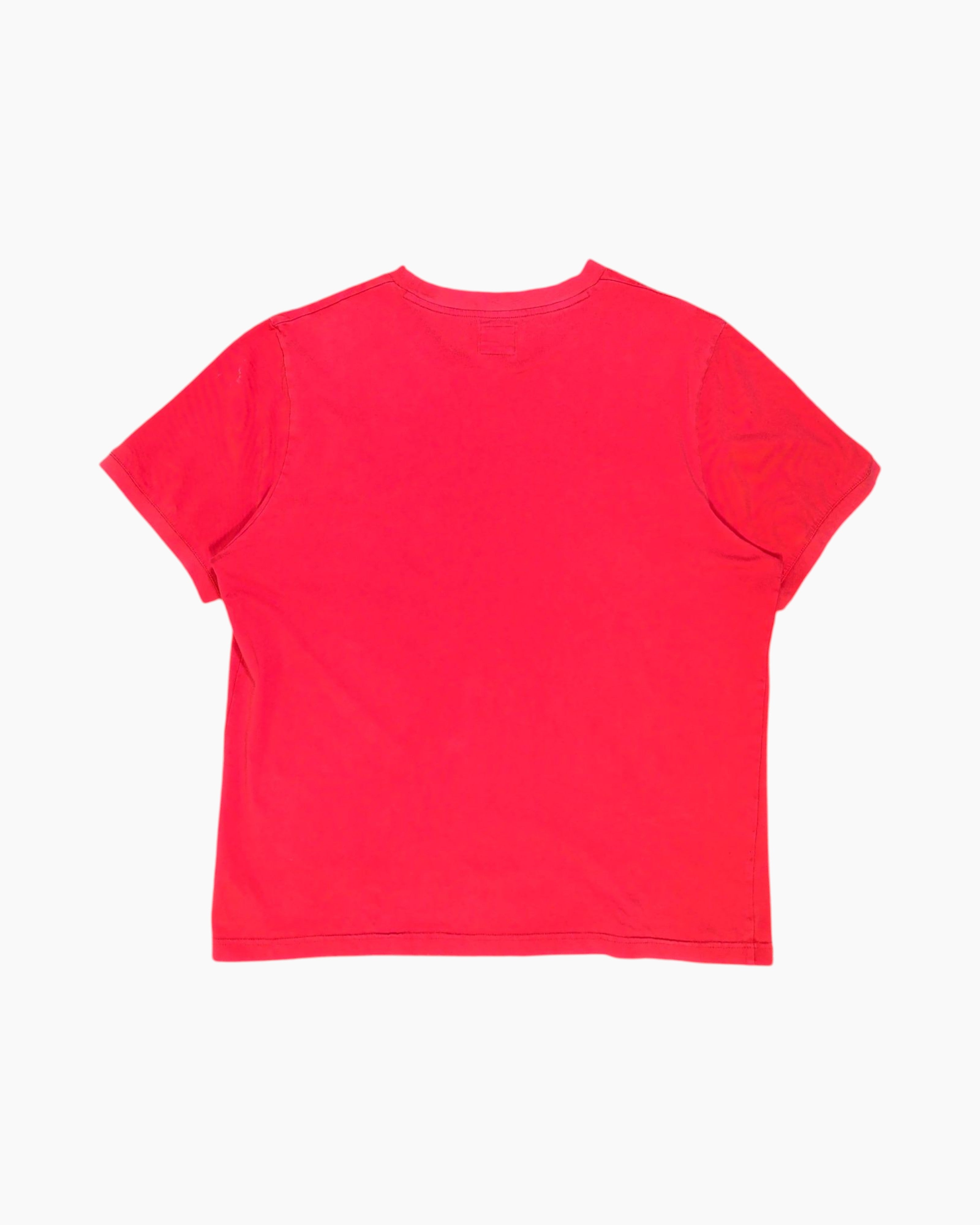 Back Pre-owned Umbro Graphic T-Shirt – Red Chest Logo (XL)