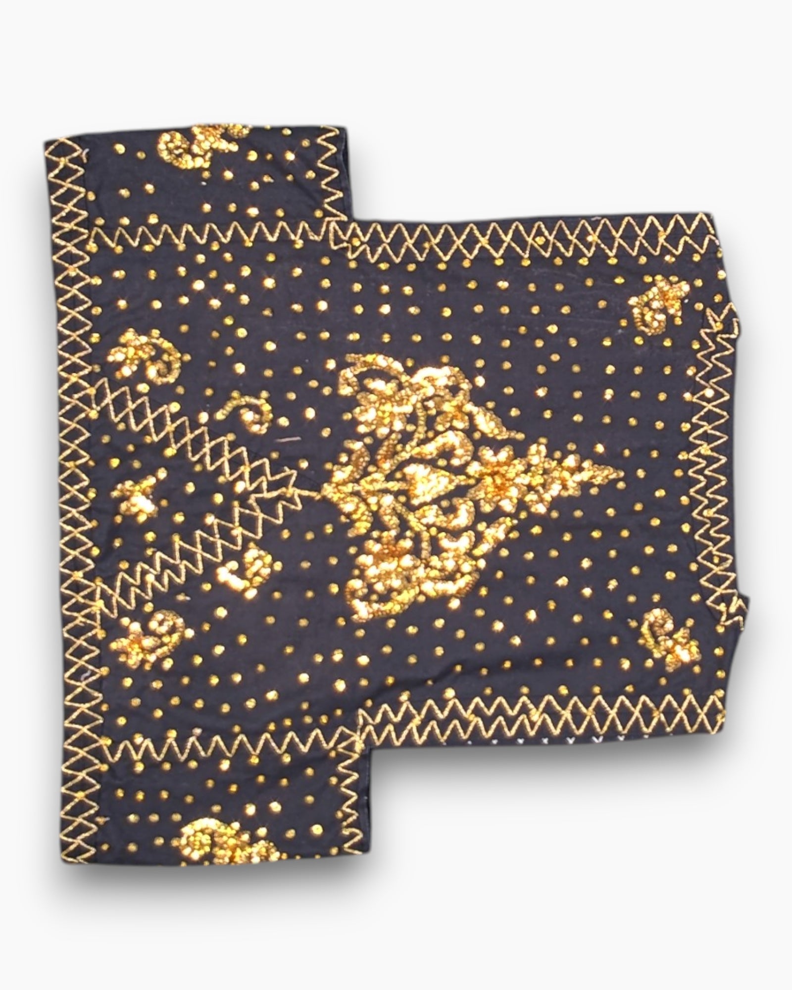 Back Pre-owned Unknown Bandana / Headscarf – Multicolor Decorative Print