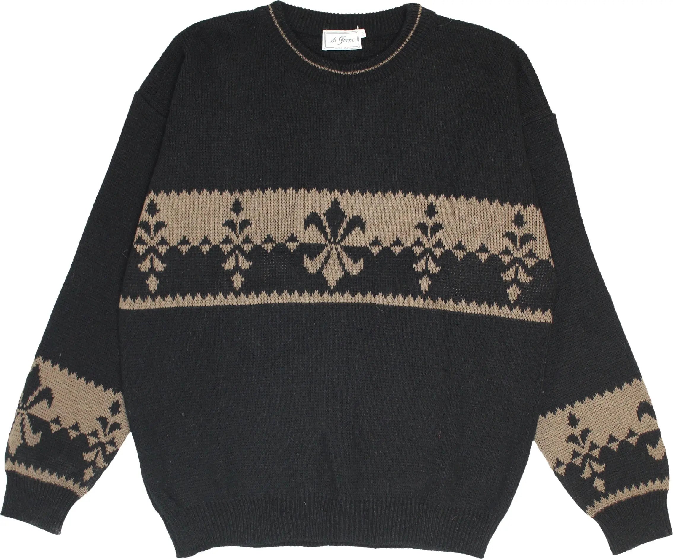 di Ferno - Wool Blend Jumper- ThriftTale.com - Vintage and second handclothing