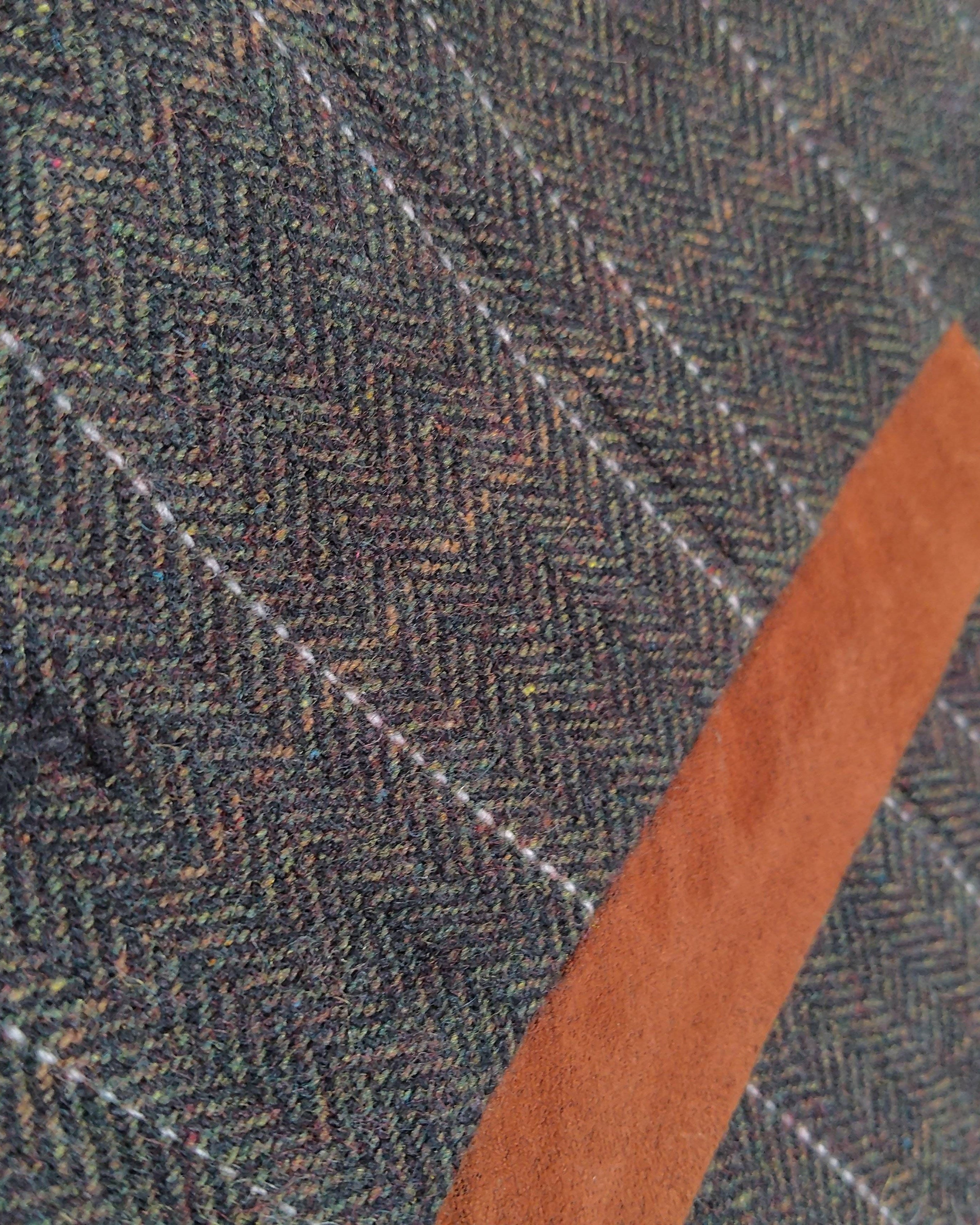 Extra-1 Pre-owned Unknown Vest – Brown Tweed Double-Breasted