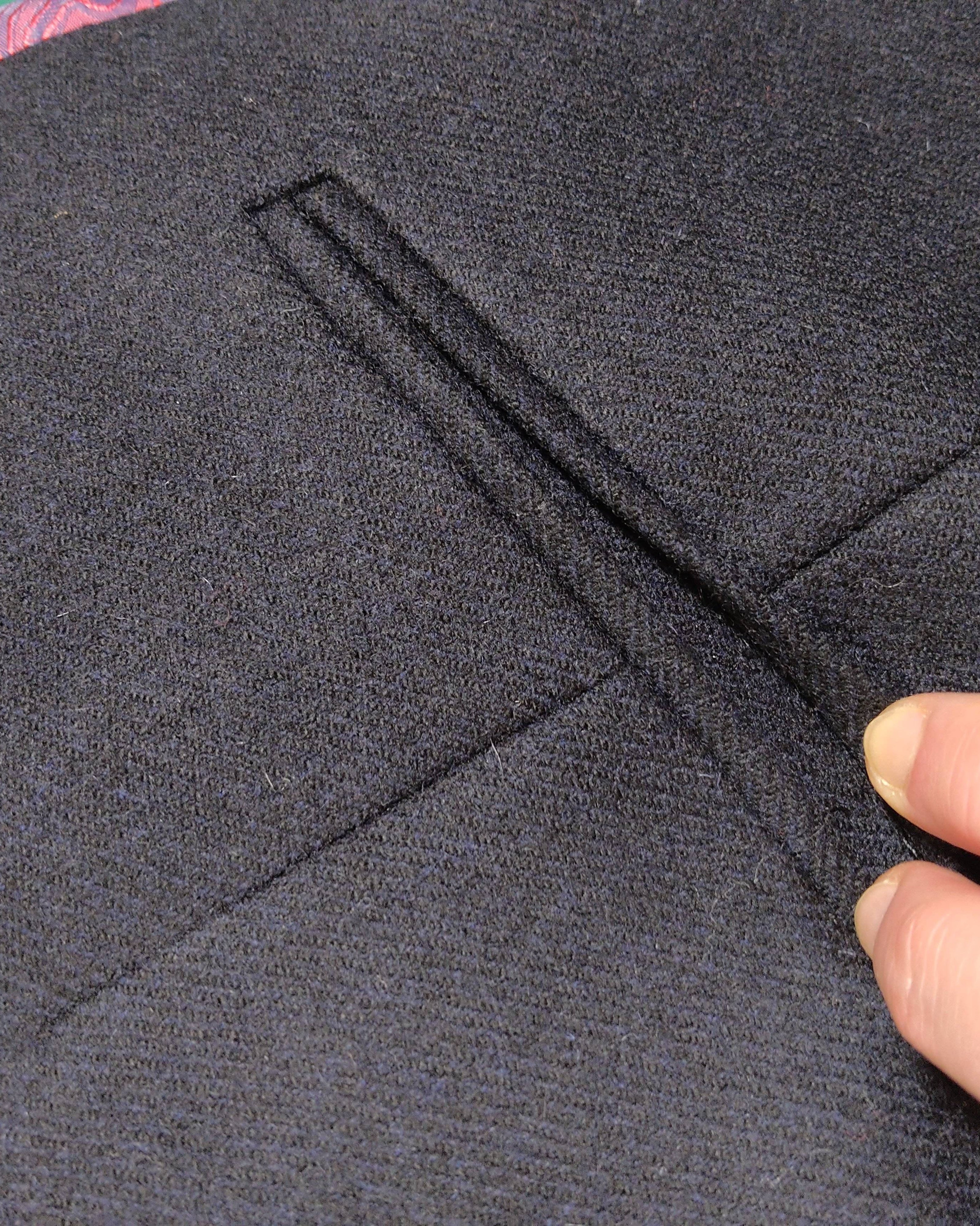 Extra-2 Pre-owned Unknown Waistcoat (Vest) – Black Satin Paisley Lining