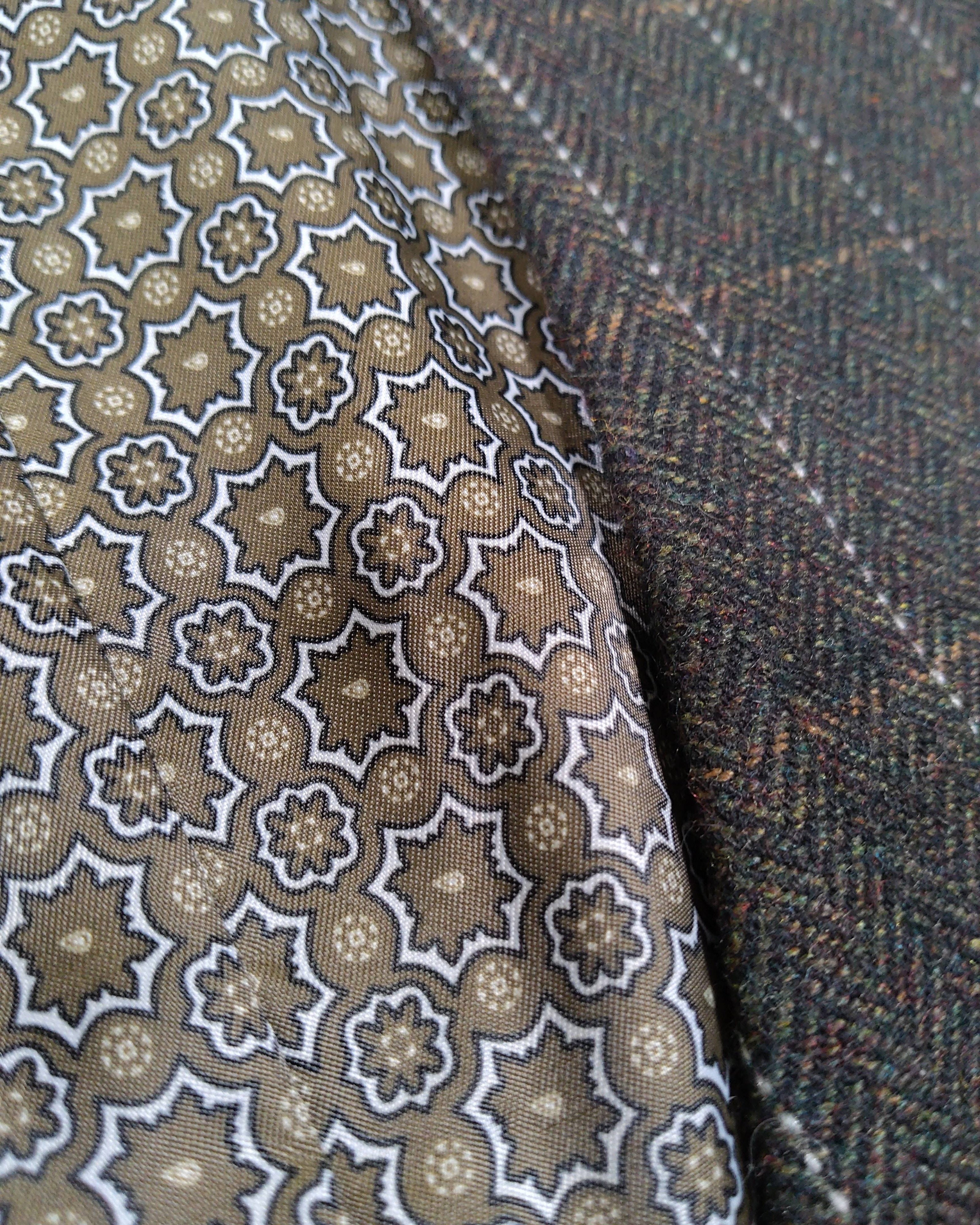 Extra-3 Pre-owned Unknown Vest – Brown Tweed Double-Breasted