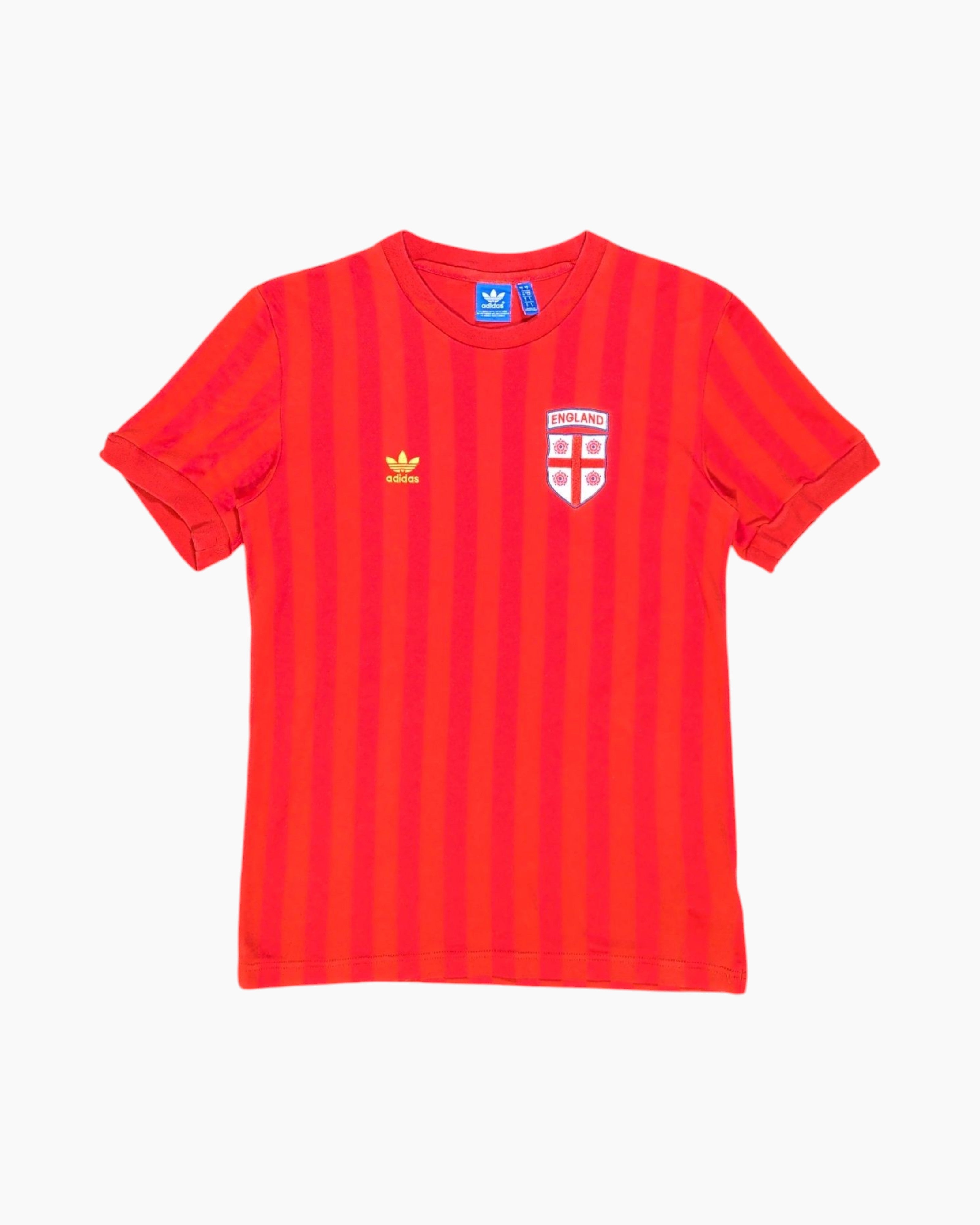 Front Pre-owned adidas Graphic T-Shirt – Red Front Logo & Back Number