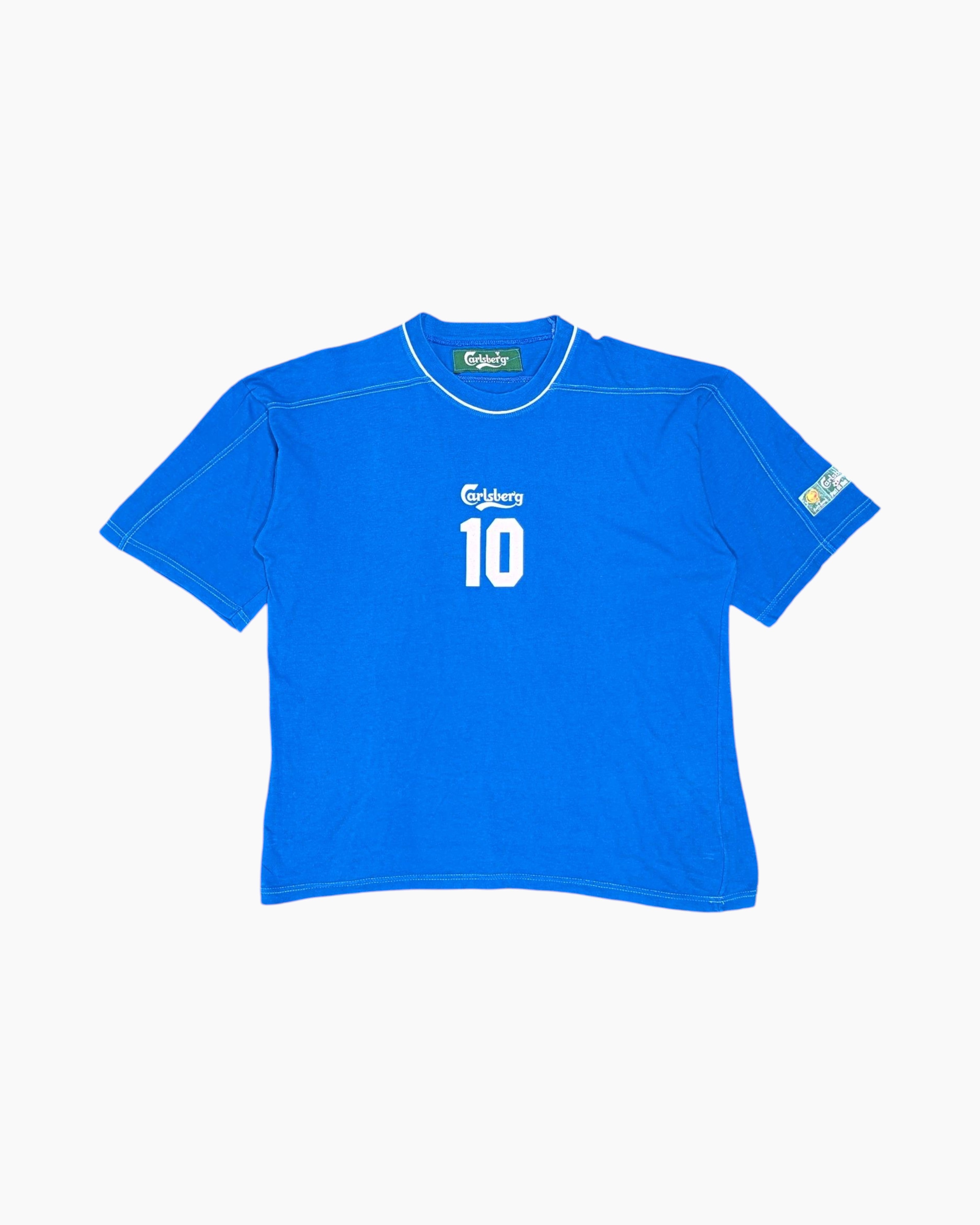ヴィンテージ Y2K カールスバーグ グラフィックTシャツ M スポーツ 