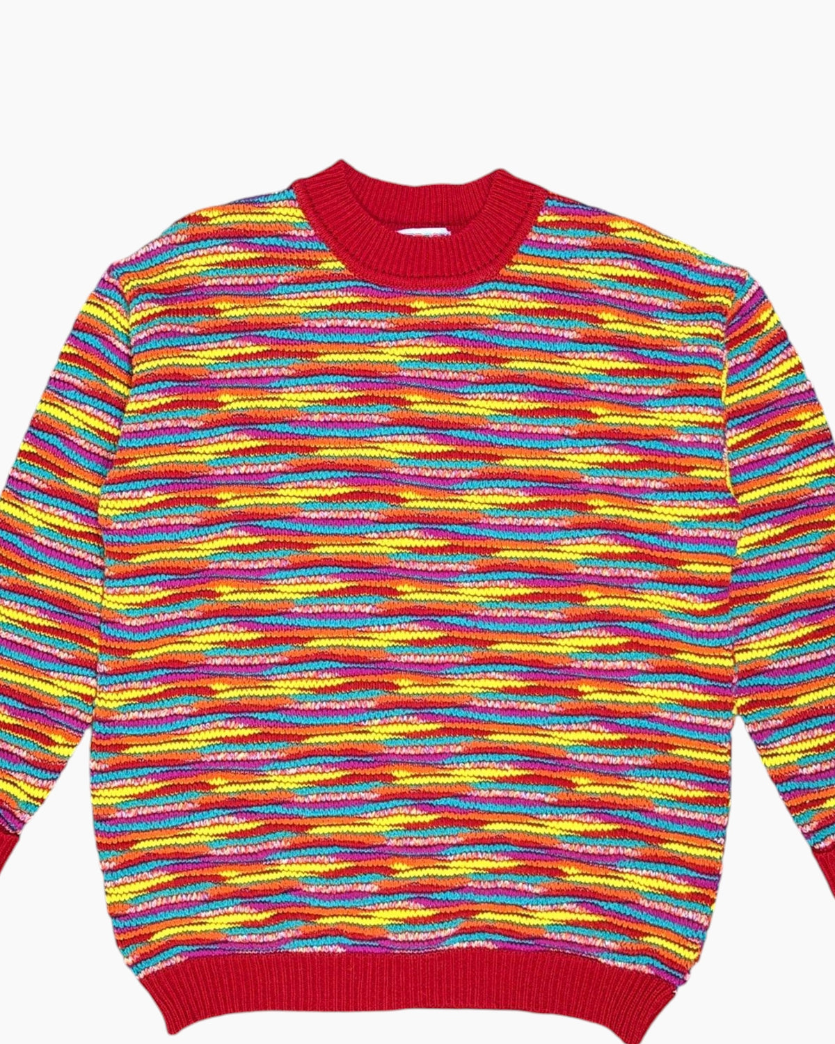 Vintage MISSONI Pullover Sweater IT 170 / L Retro Multicolor (80s 