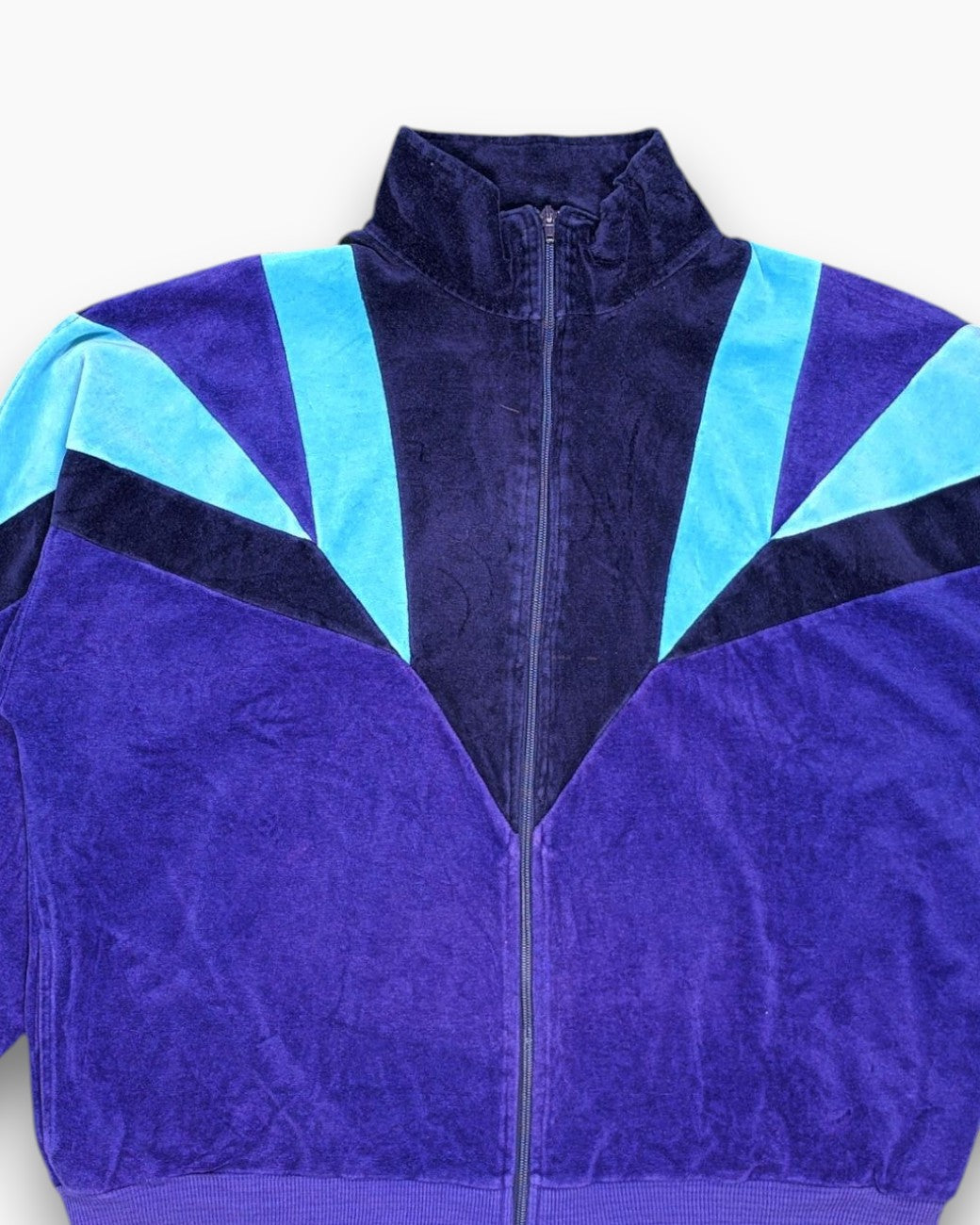 Vintage Modelle Zip-up Track Jacket 46 Retro Sportswear | ThriftTale