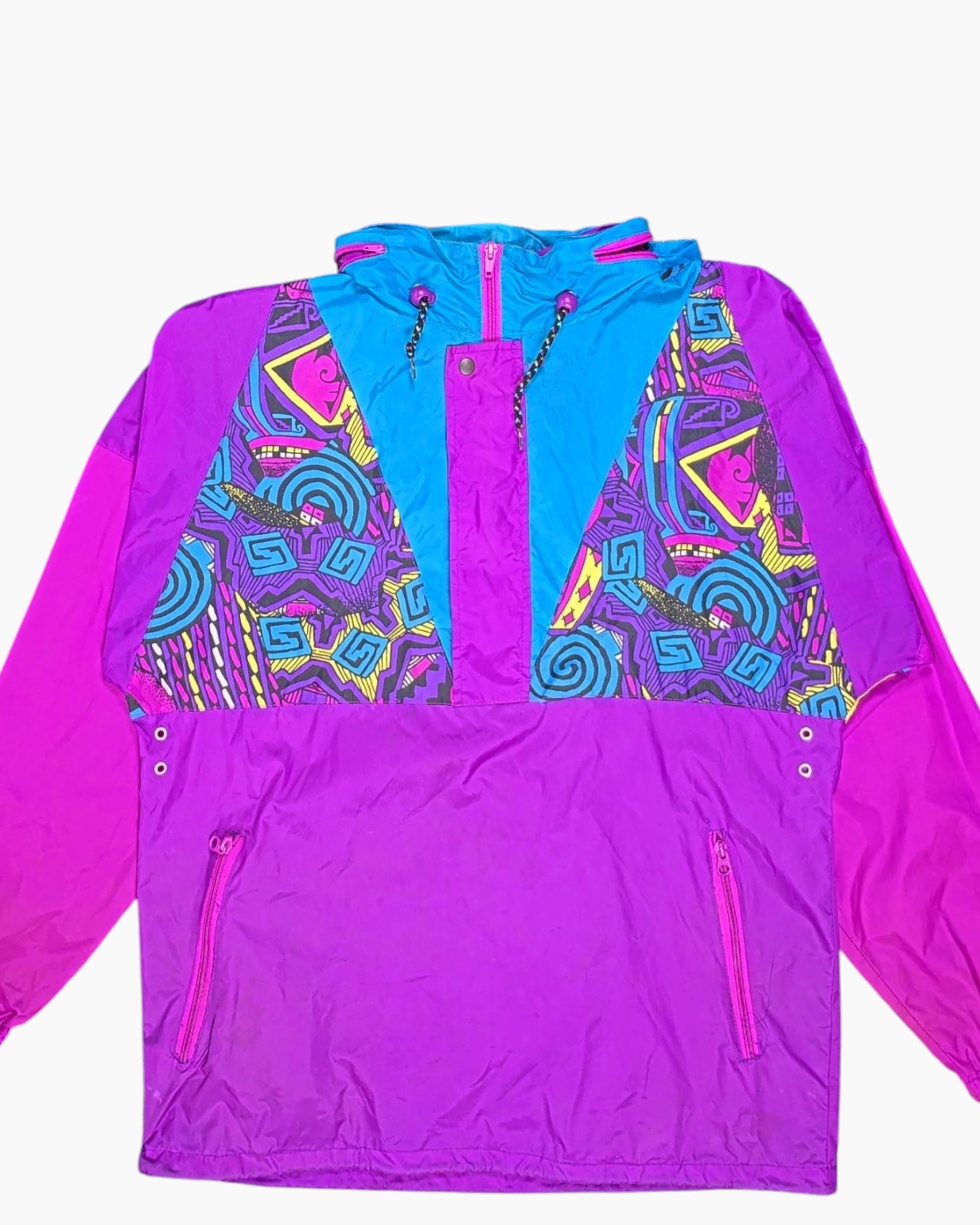 Vintage 80s/90s Unknown Windbreaker Jacket L Retro Sportswear