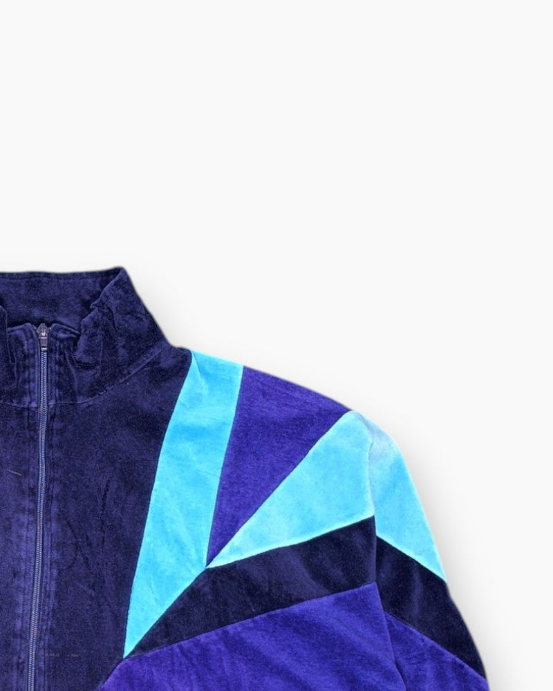 Vintage Modelle Zip-up Track Jacket 46 Retro Sportswear | ThriftTale