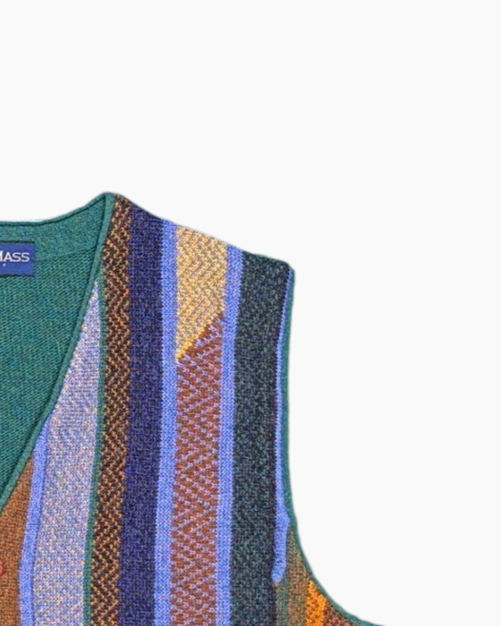 Vintage 80s/90s PETER MASS GALLERY Button-Front Vest M – Retro