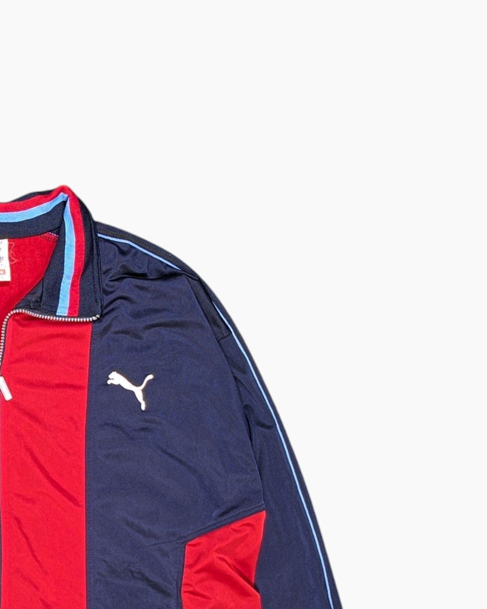 Vintage 80s PUMA Track Jacket M Retro Sportswear | ThriftTale