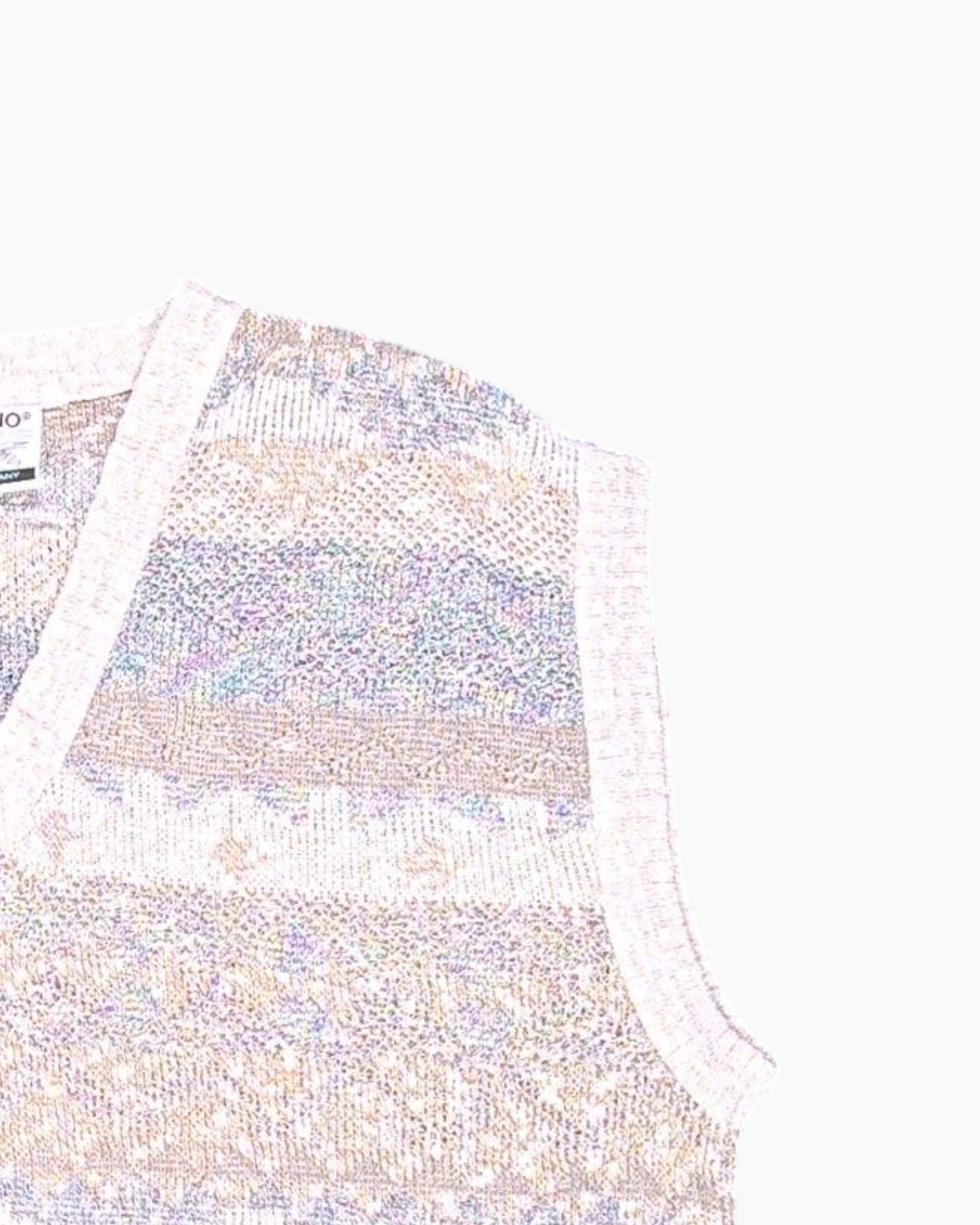 Vintage TOM TINO Sweater Vest Relaxed Fit Multicolor (80s/90s