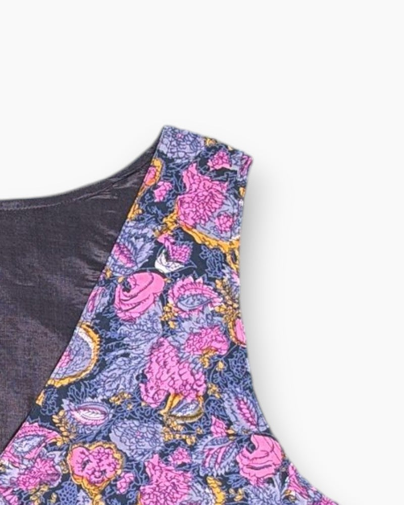 Vintage 80s/90s Unknown Vest US XL Boxy Bohemian | ThriftTale