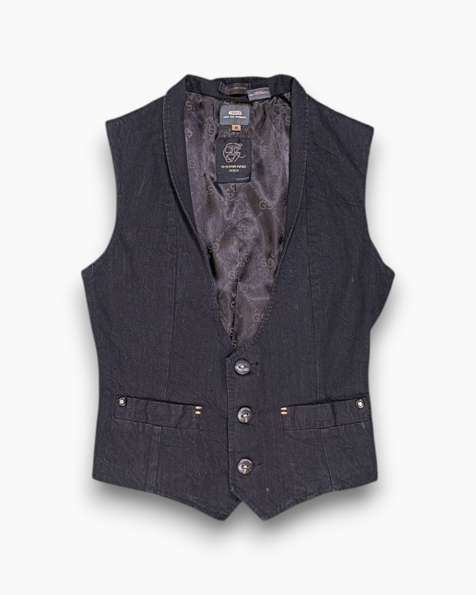 VEST GSRR RAW G-STAR 【新品未使用】 オレンジ Vest Unisex E (ジースターロゥ) RAW 中古・古着通販】G-STAR ジャケット・アウター