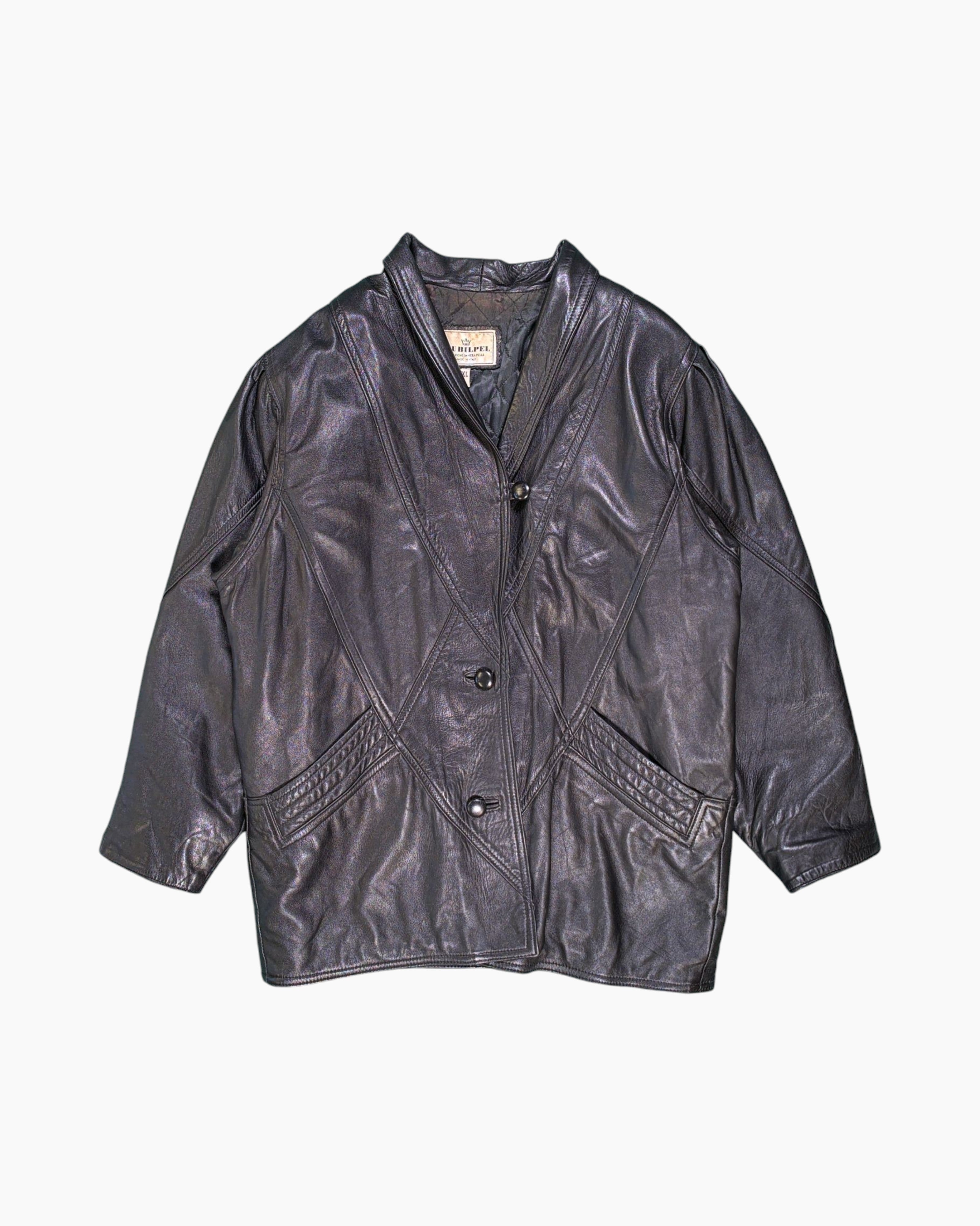 ジャケット・アウター 80s vintage leather bomber jacket y2k 80s vintage leather bomber jacket y2k - メルカリ