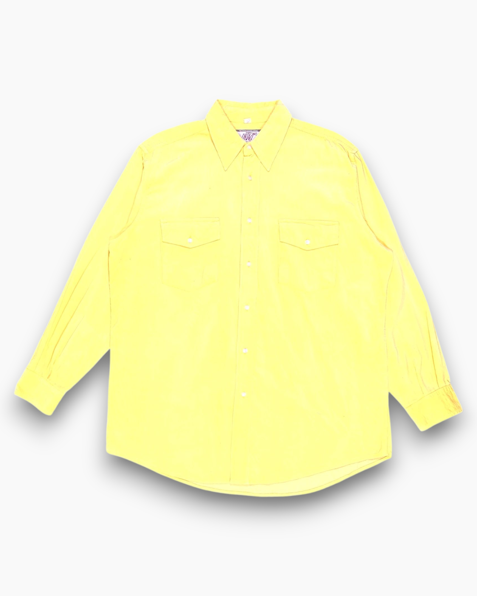 Vintage INTÄTT Button-Down Shirt M Workwear Western | ThriftTale